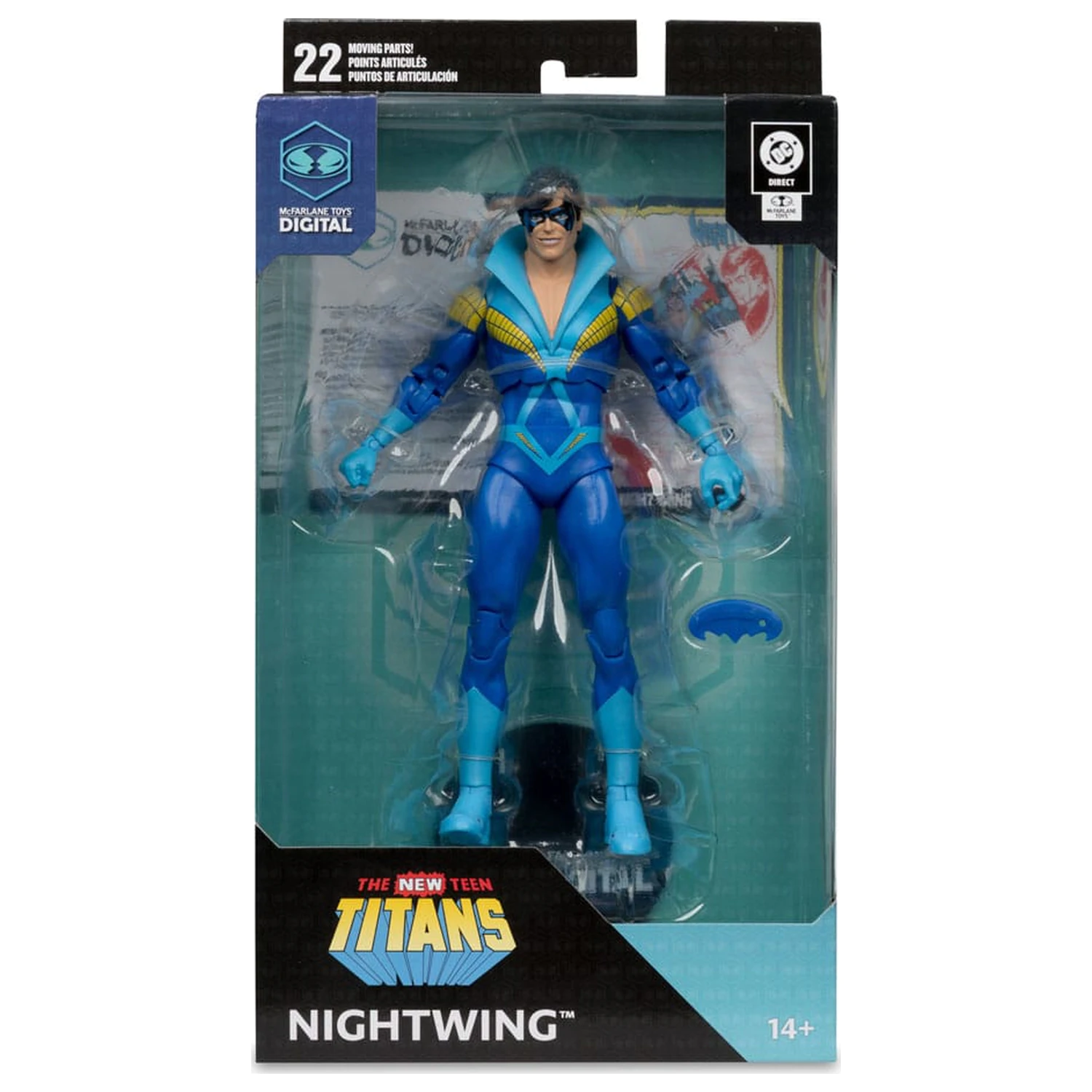 DC Direct McFarlane Toys digitální akční figurka Nightwing (Teen Titans) 18 cm fotografii produktu