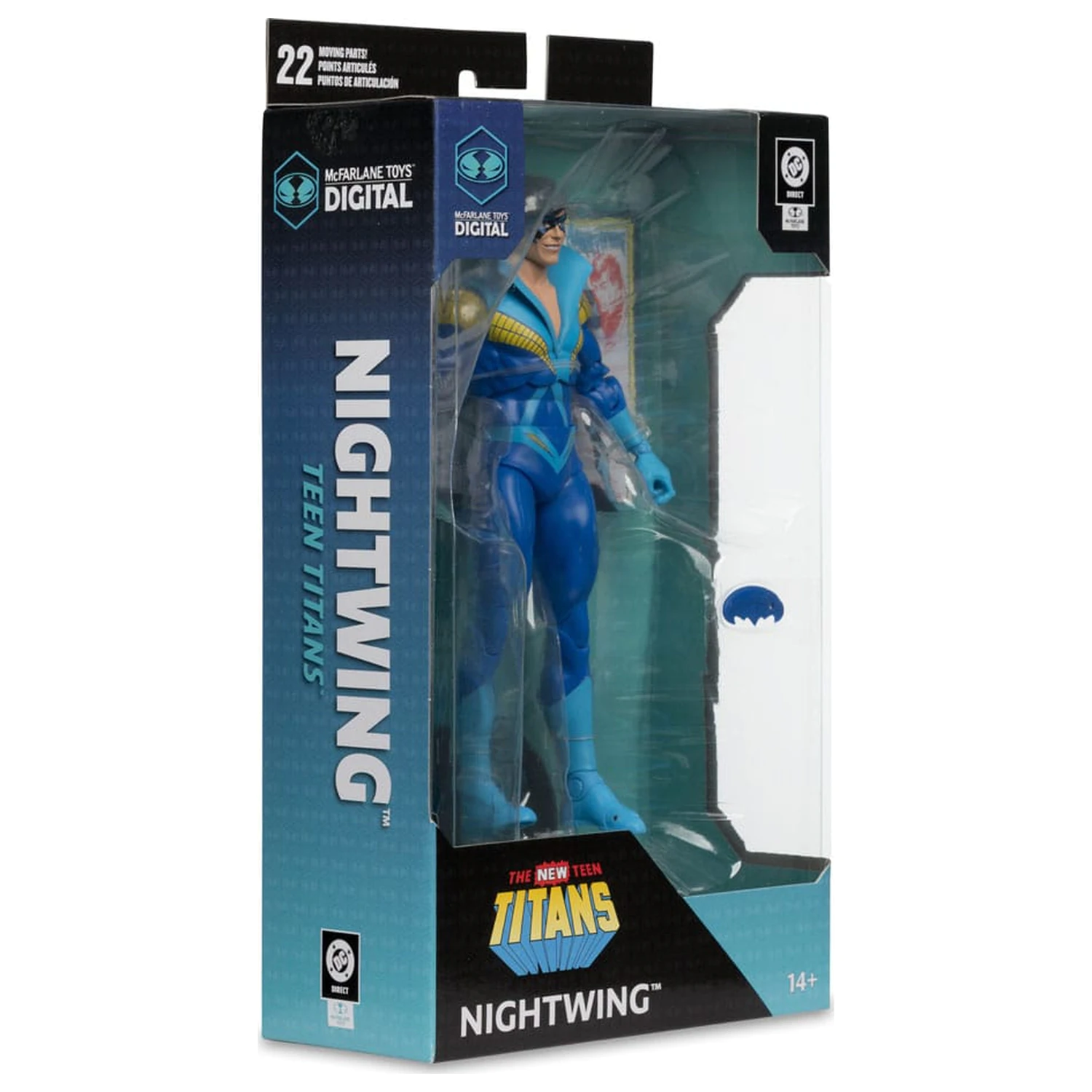 DC Direct McFarlane Toys digitální akční figurka Nightwing (Teen Titans) 18 cm fotografii produktu