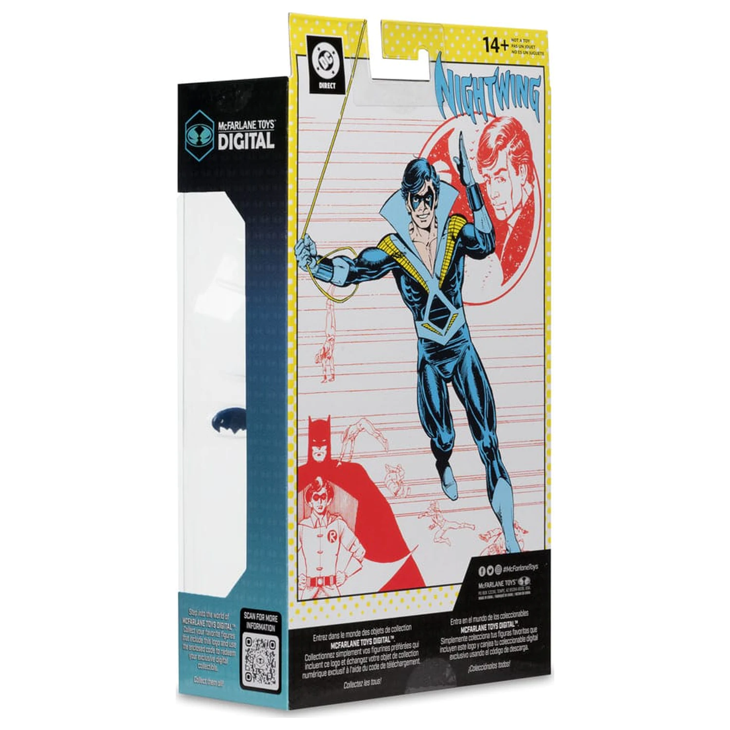 DC Direct McFarlane Toys digitální akční figurka Nightwing (Teen Titans) 18 cm fotografii produktu