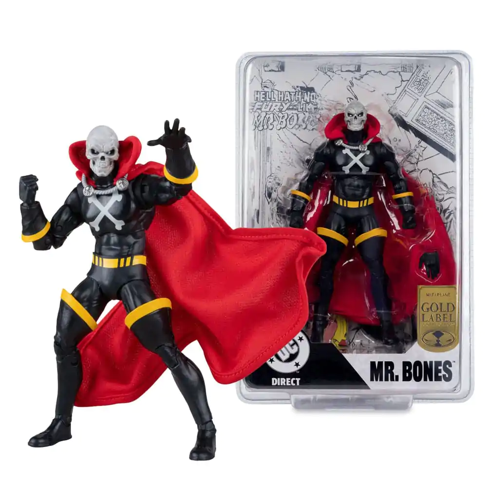 DC Direct Akční figurka Mr Bones (Infinity Inc #16) (Gold Label) 18 cm fotografii produktu