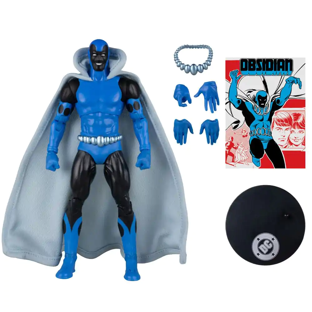 DC Direct Akční figurka Obsidian (Infinity Inc #16) (Chase) (Gold Label) 18 cm fotografii produktu