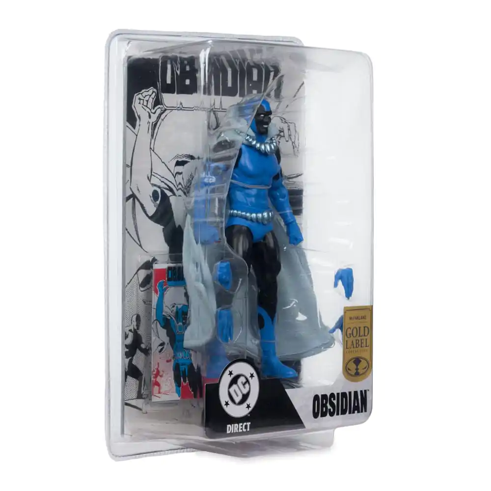 DC Direct Akční figurka Obsidian (Infinity Inc #16) (Chase) (Gold Label) 18 cm fotografii produktu