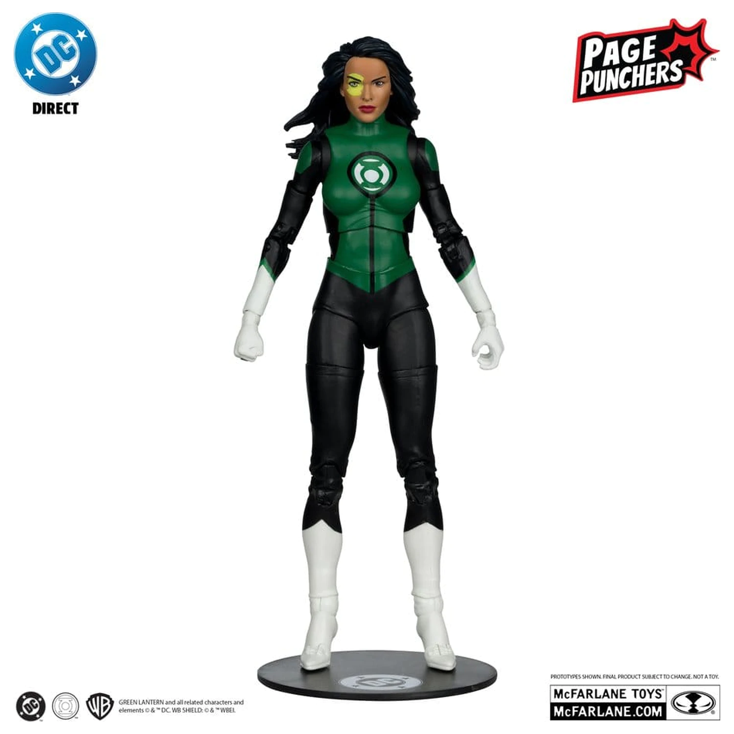 DC Direct Page Punchers akční figurka Jessica Cruz (Green Lanterns # 48) (Red Platinum Edition) 18 cm fotografii produktu