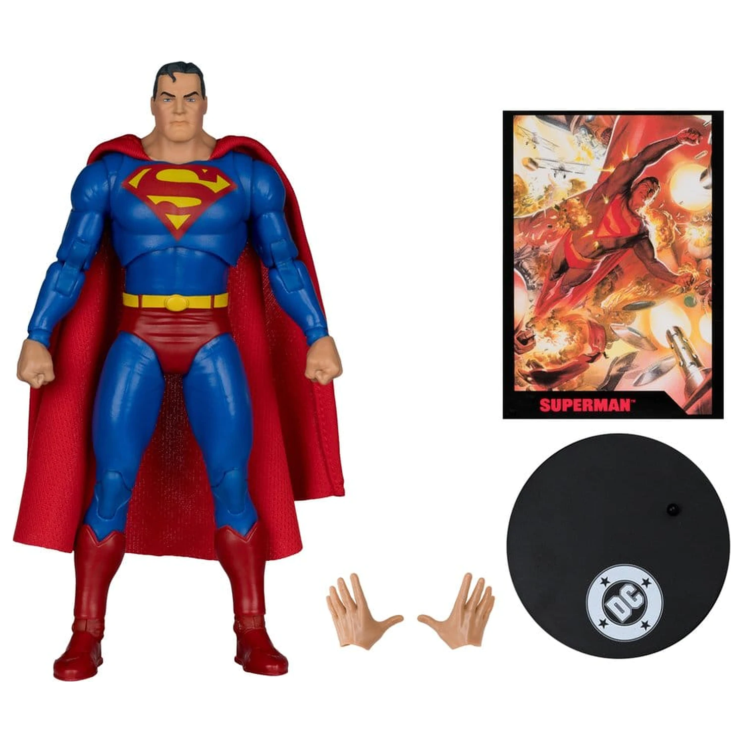 DC Direct Page Punchers akční figurka Superman (Justice #1) (Red Platinum Edition) 19 cm fotografii produktu