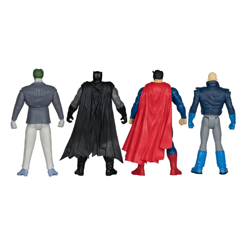 DC Direct Page Punchers Čtyřbalení akčních figurek Batman & Son of Batman & Superman & Joker 7 cm fotografii produktu