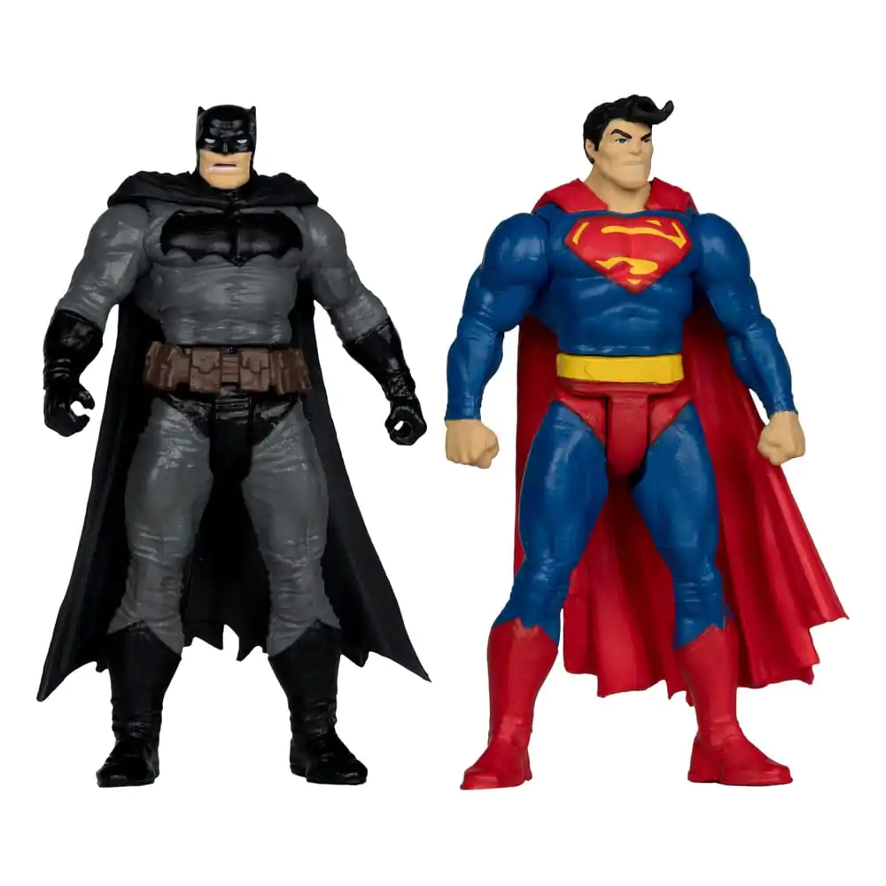 DC Direct Page Punchers Čtyřbalení akčních figurek Batman & Son of Batman & Superman & Joker 7 cm fotografii produktu