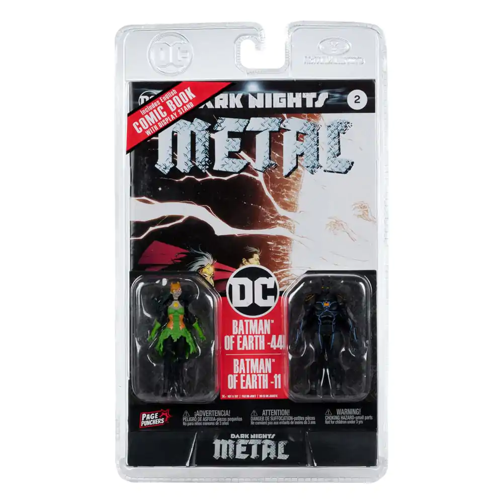 DC Direct Page Punchers akční figurka 2-pack Batman of Earth-44 & Batman of Earth-11 (Dark Nights: Metal) 8 cm fotografii produktu