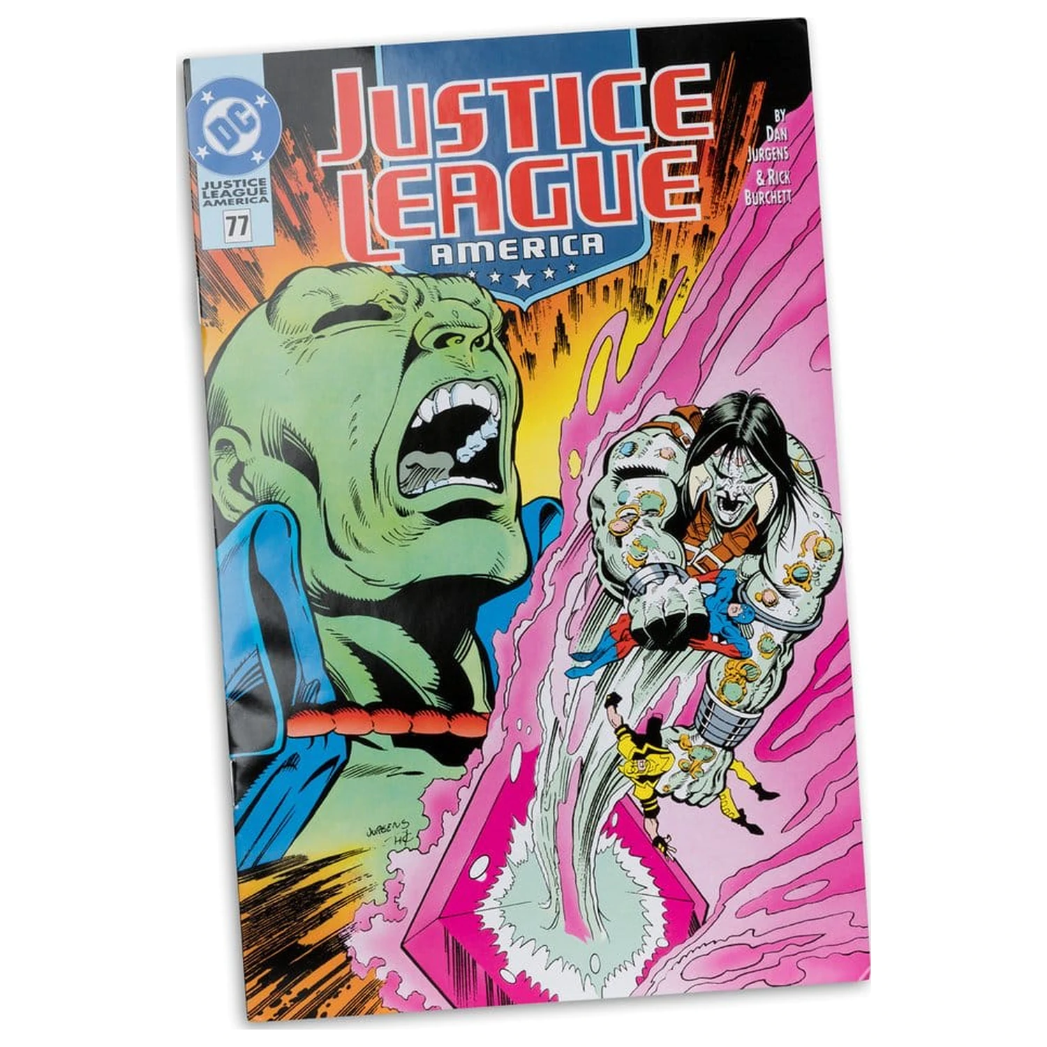 DC Direct Page Punchers Akční figurka Bloodwynd (Justice League #77) (Red Platinum Edition) 18 cm fotografii produktu