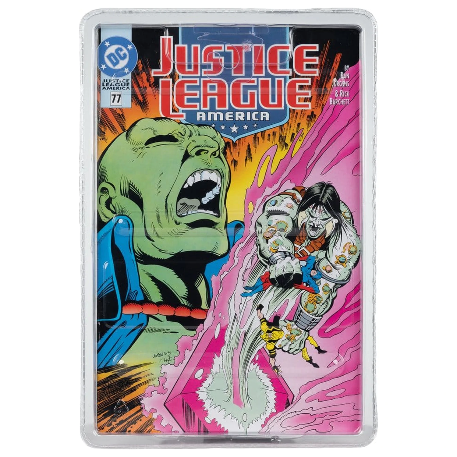 DC Direct Page Punchers Akční figurka Bloodwynd (Justice League #77) (Red Platinum Edition) 18 cm fotografii produktu