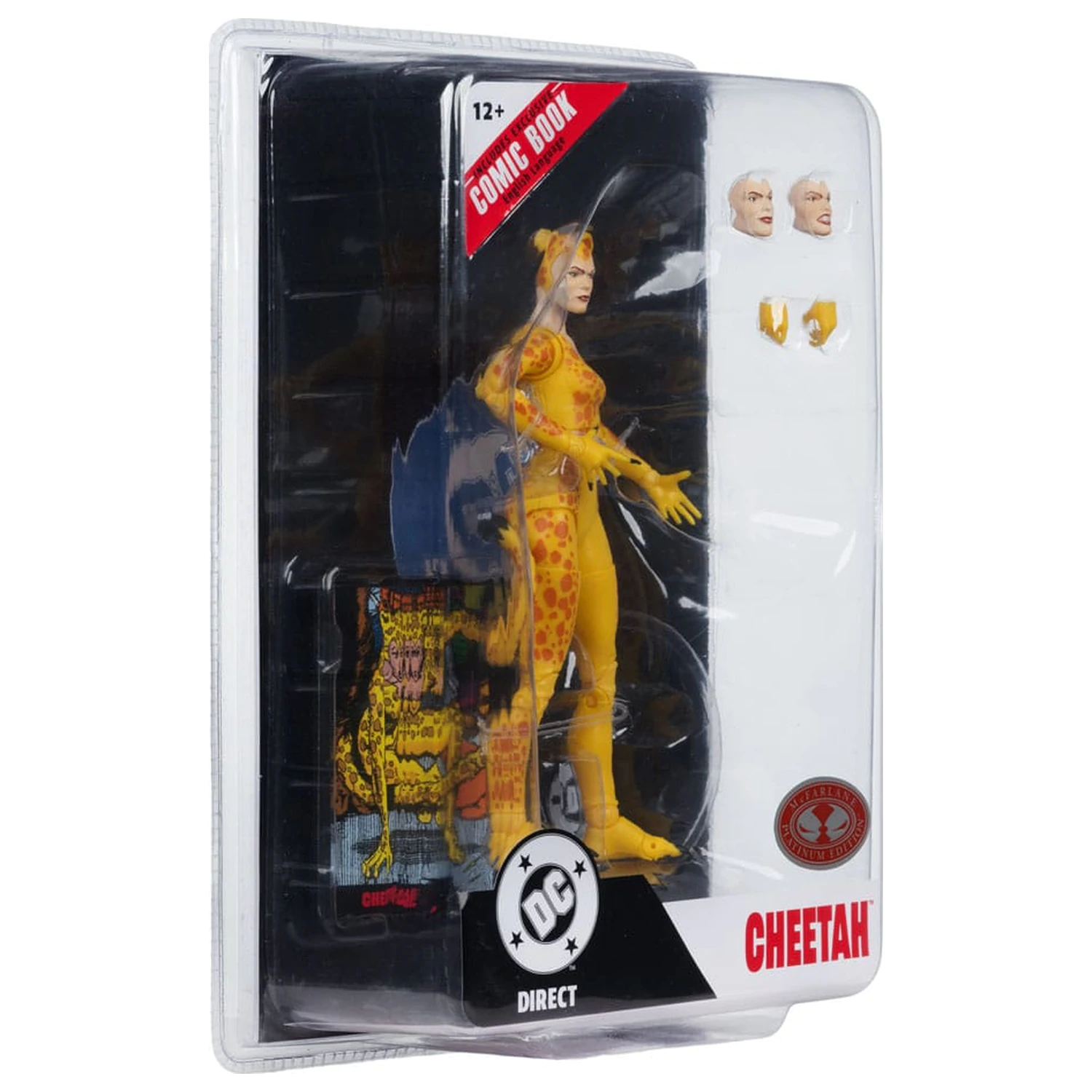 DC Direct Page Punchers akční figurka Cheetah (Crisis on Infinite Earths) (Red Platinum Edition) 17 cm fotografii produktu