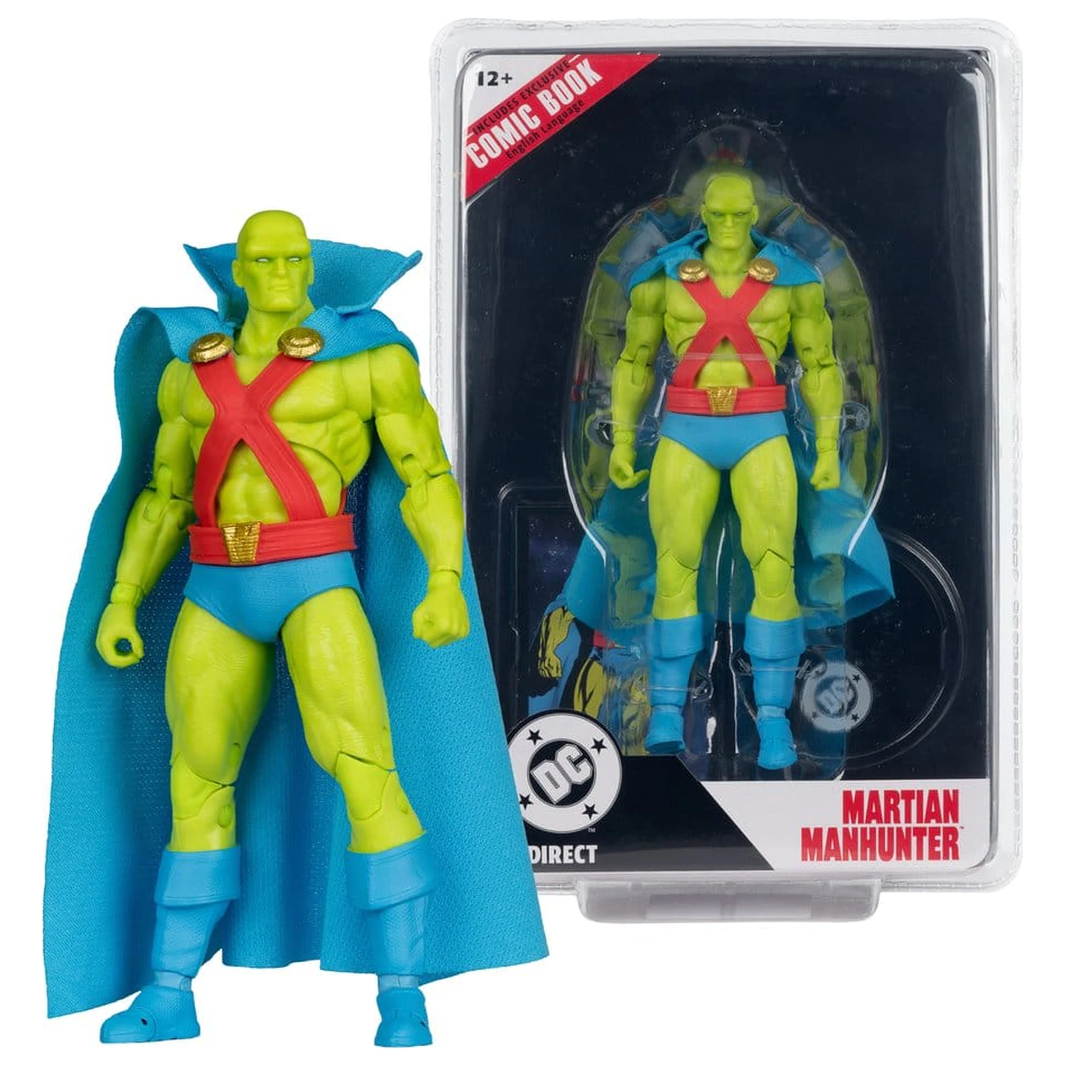 DC Direct Page Punchers Akční figurka Martian Manhunter (Justice League #77) 18 cm fotografii produktu