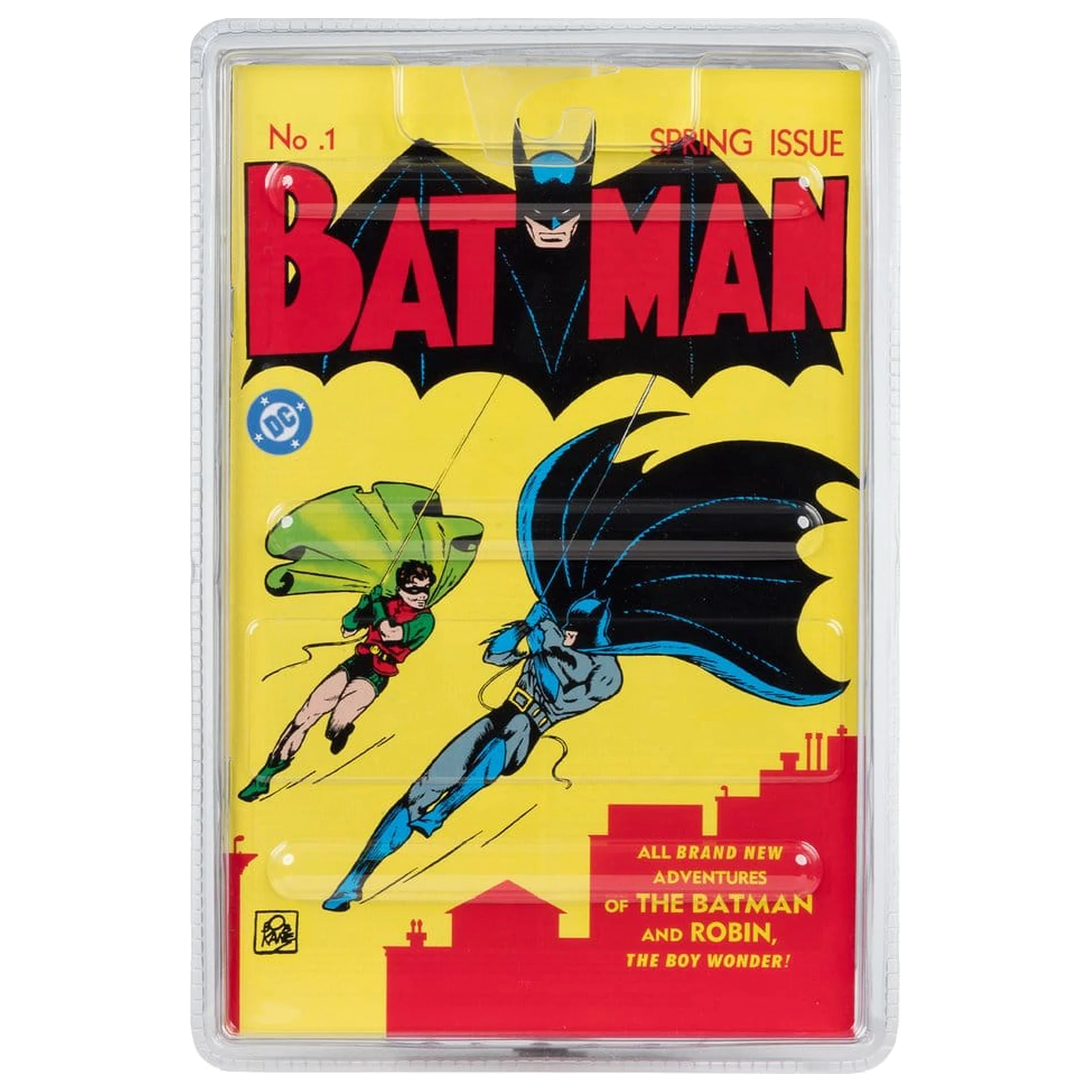 DC Direct Page Punchers akční figurka Robin Dick Grayson (Batman #1) (Red Platinum Edition) 14 cm fotografii produktu