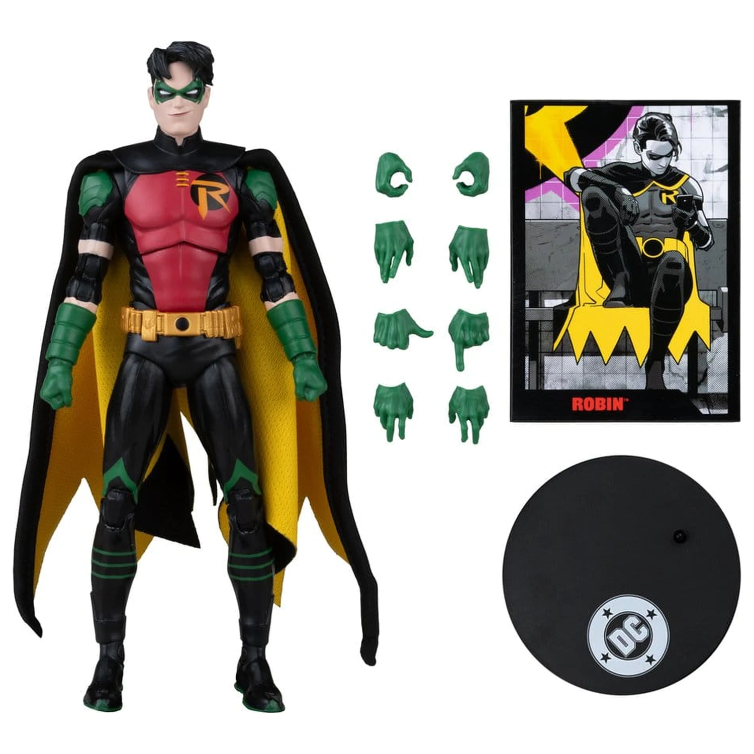 DC Direct Page Punchers Akční figurka Robin Tim Drake (Nightwing #81) (Red Platinum Edition) 18 cm fotografii produktu