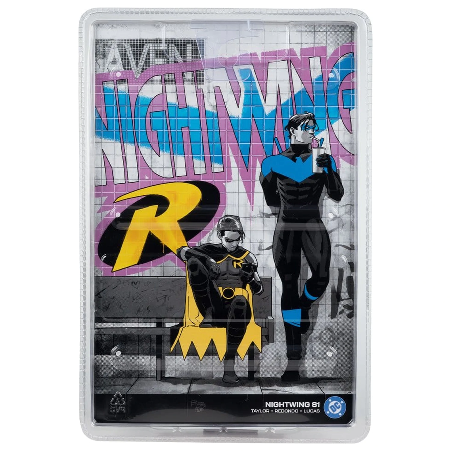 DC Direct Page Punchers Akční figurka Robin Tim Drake (Nightwing #81) (Red Platinum Edition) 18 cm fotografii produktu
