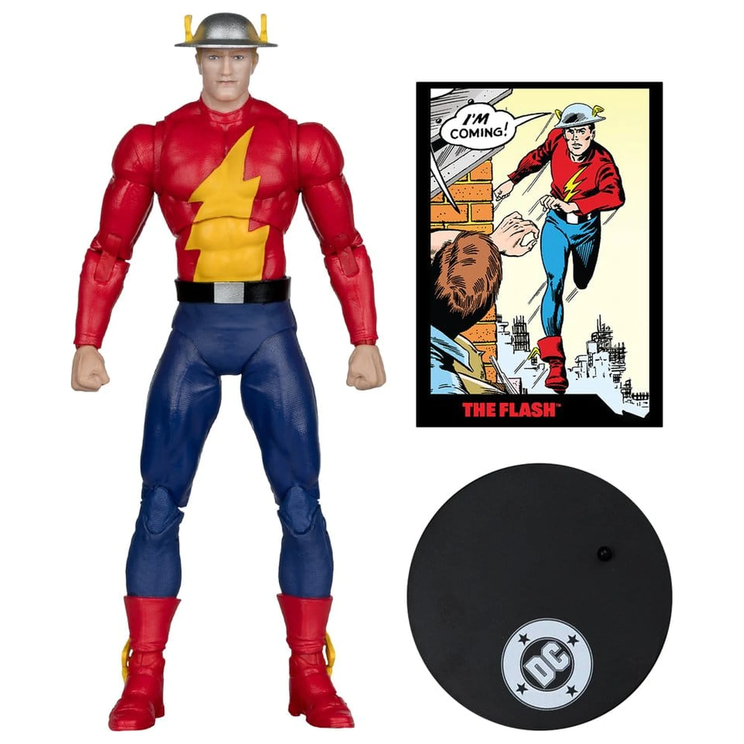 DC Direct Page Punchers akční figurka The Flash Jay Garrick (The Flash #123) (Red Platinum Edition) 18 cm fotografii produktu