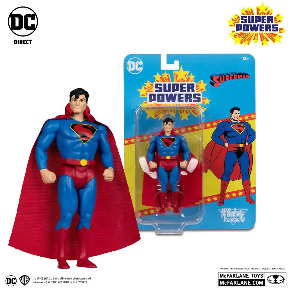 DC Direct Super Powers akční figurka Superman (Fleischer Variant) 13 cm fotografii produktu