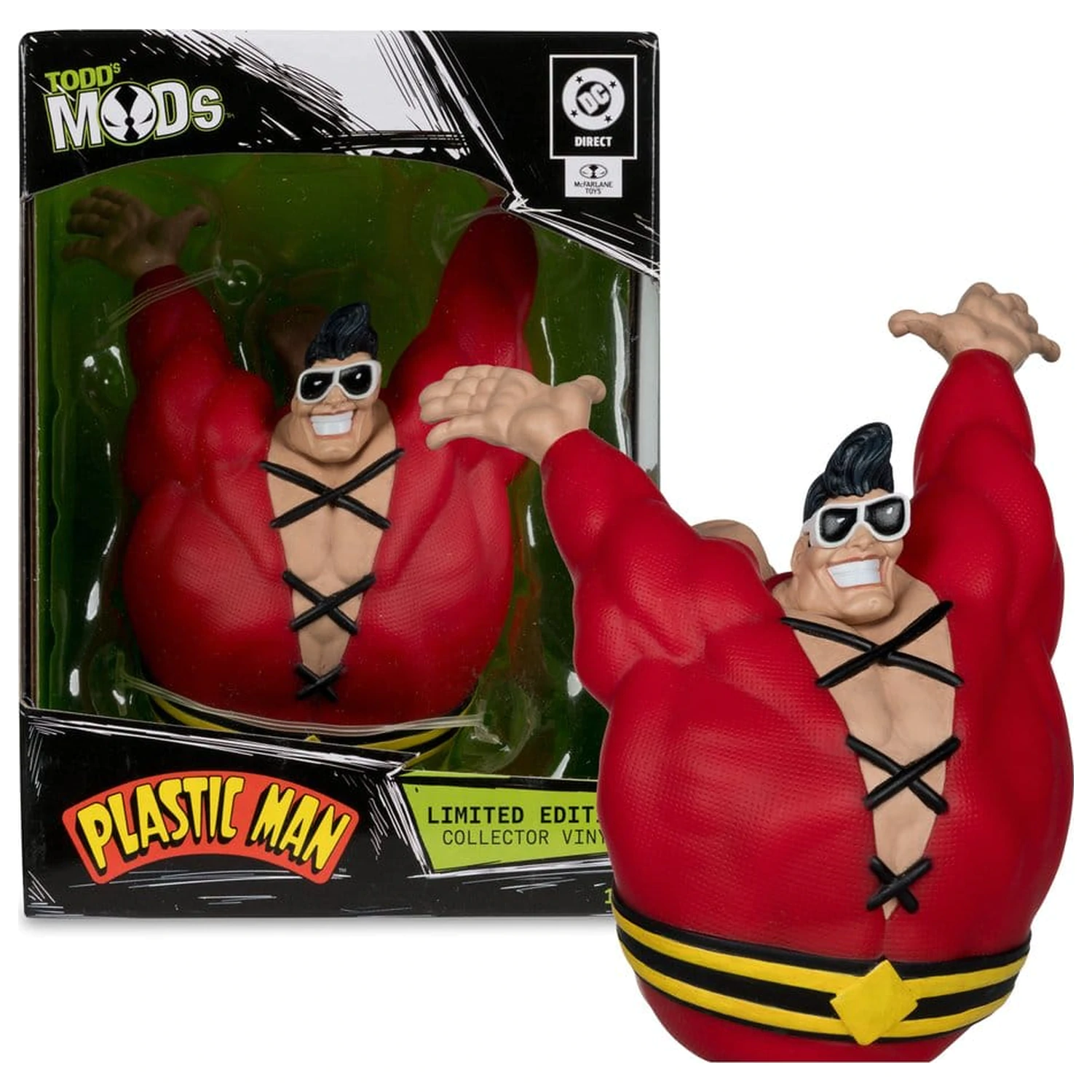 DC Direct Todd's Mods Vinylová figurka Plastic Man 10 cm (Limited Edition) fotografii produktu
