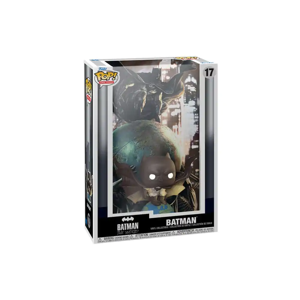 DC Funko POP! Comic Cover vinylová figurka Batman The World 9 cm fotografii produktu