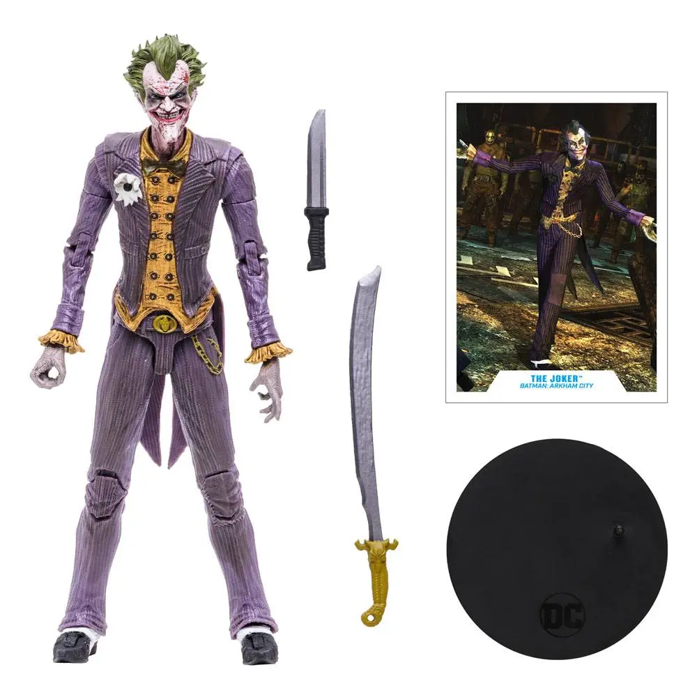 DC Herní akční figurka The Joker (Batman: Arkham City) 18 cm fotografii produktu
