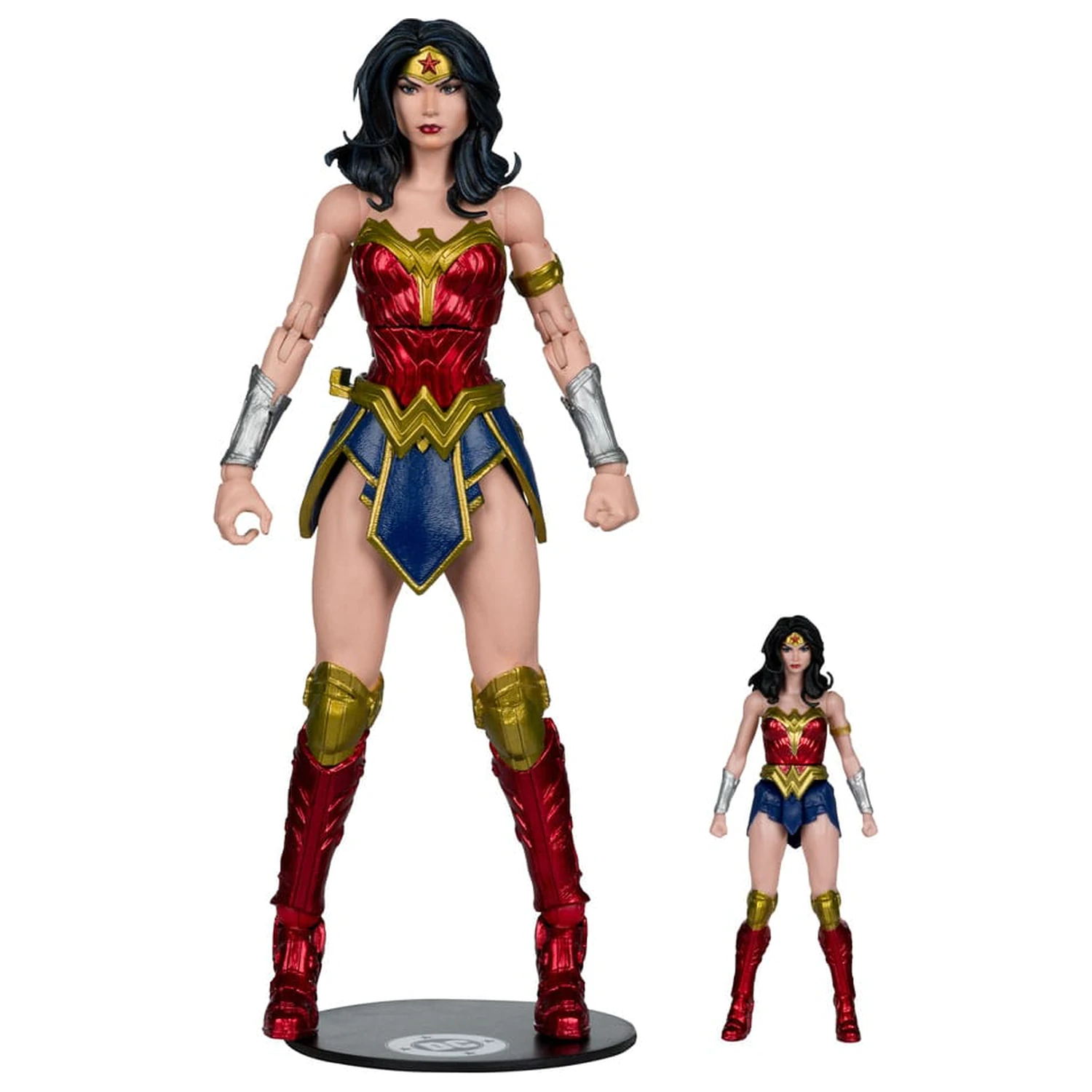 DC Justice League Monsterverse DC Multiverse akční figurky 2-balení Wonder Woman Vs. Atomic Blast Godzilla 18 cm fotografii produktu