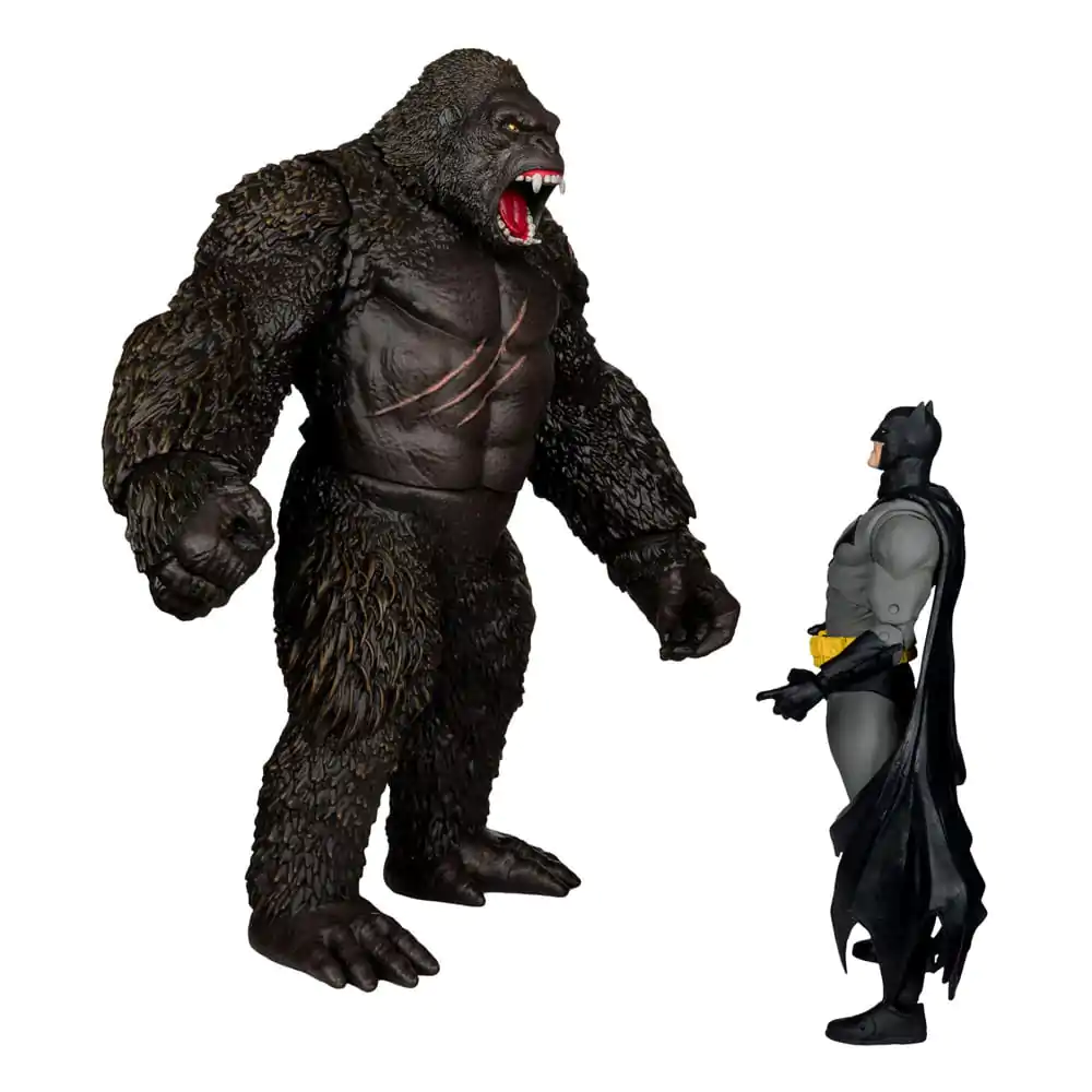 DC Justice League Monsterverse DC Multiverse Akční figurky 2-Pack Batman & Kong 29 cm fotografii produktu