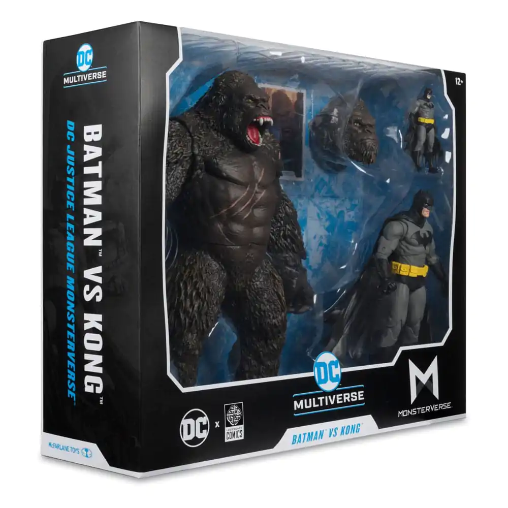 DC Justice League Monsterverse DC Multiverse Akční figurky 2-Pack Batman & Kong 29 cm fotografii produktu