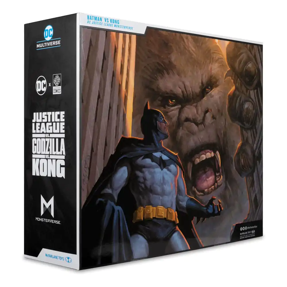 DC Justice League Monsterverse DC Multiverse Akční figurky 2-Pack Batman & Kong 29 cm fotografii produktu