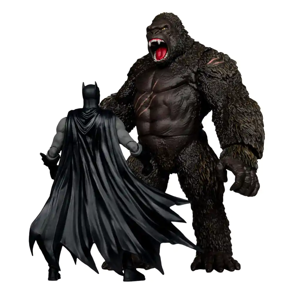 DC Justice League Monsterverse DC Multiverse Akční figurky 2-Pack Batman & Kong 29 cm fotografii produktu