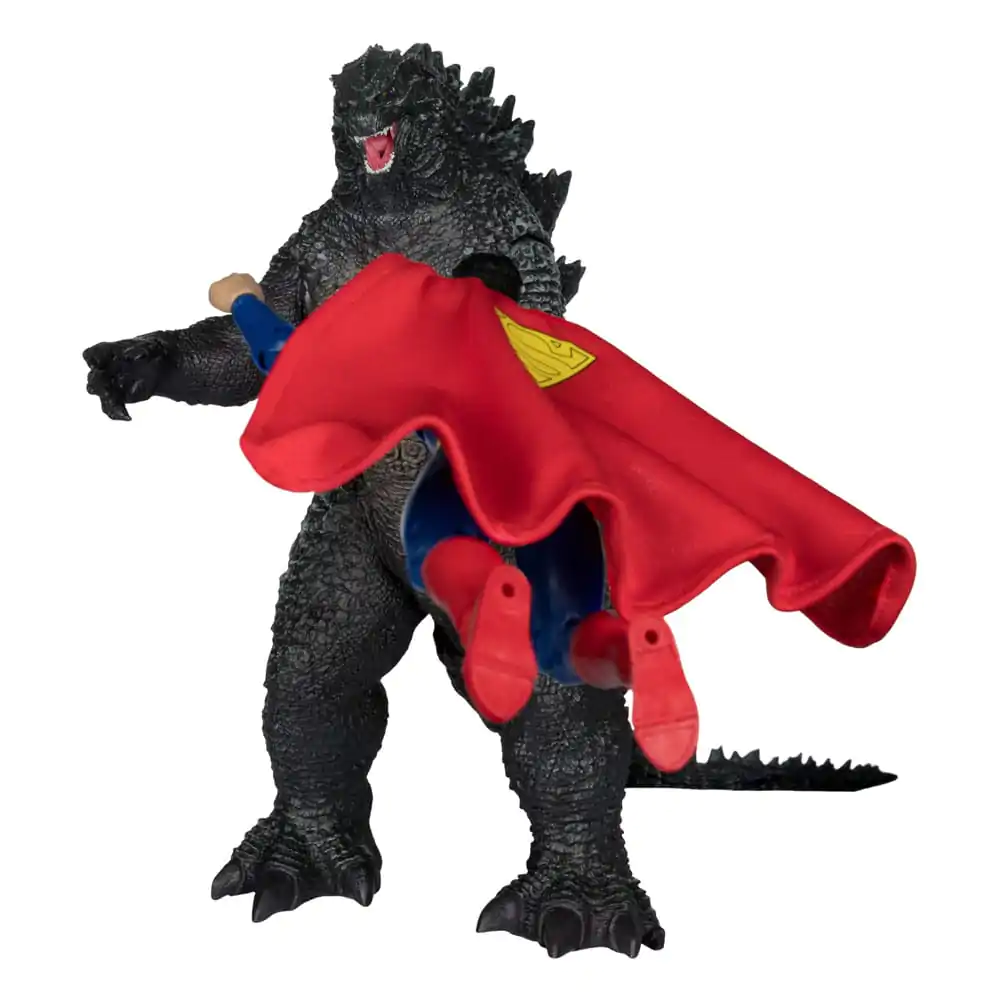 DC Justice League Monsterverse DC Multiverse Akční figurky 2-Pack Superman Vs. Godzilla 30 cm fotografii produktu