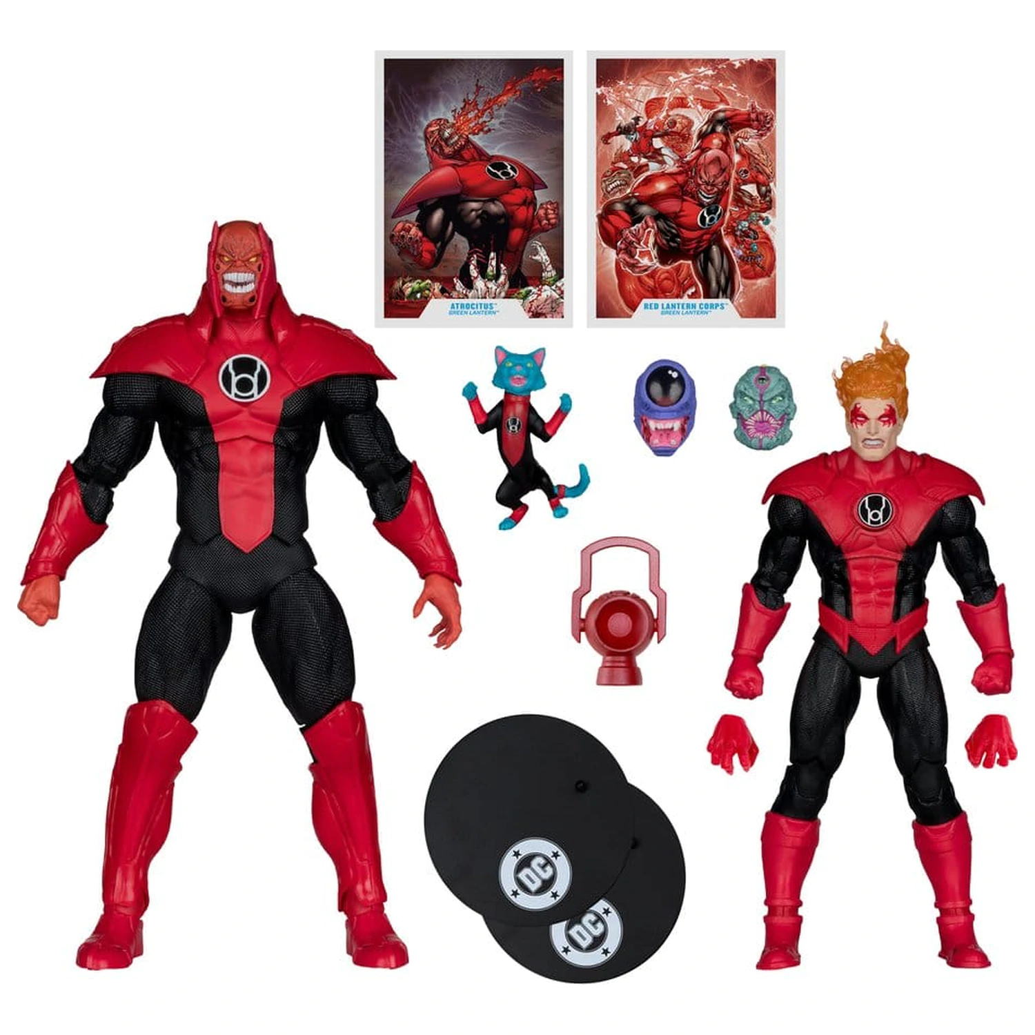DC Multiverse akční figurky, sada 2 kusů Atrocitus a Red Lantern Corps (Green Lantern) 18 cm fotografii produktu