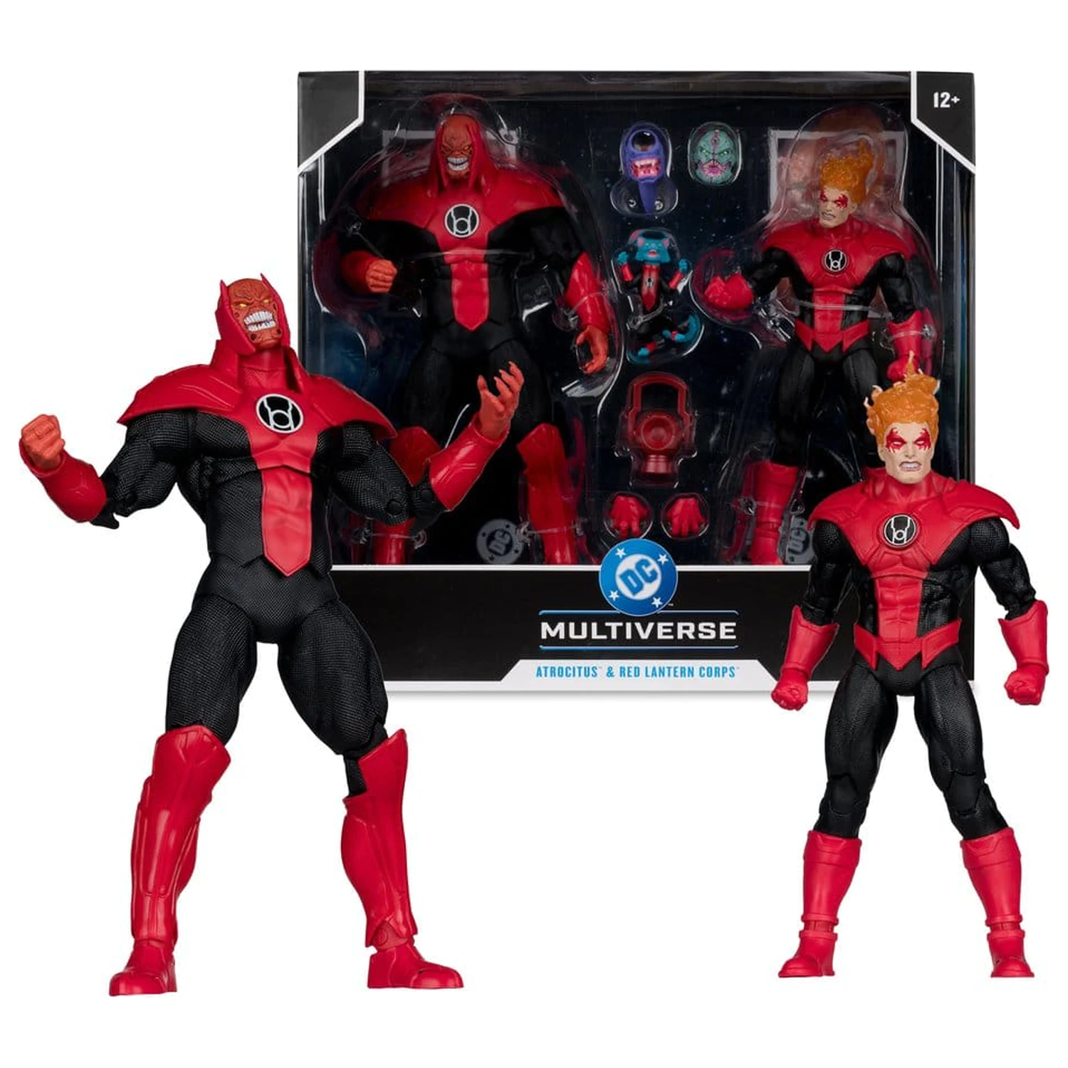 DC Multiverse akční figurky, sada 2 kusů Atrocitus a Red Lantern Corps (Green Lantern) 18 cm fotografii produktu
