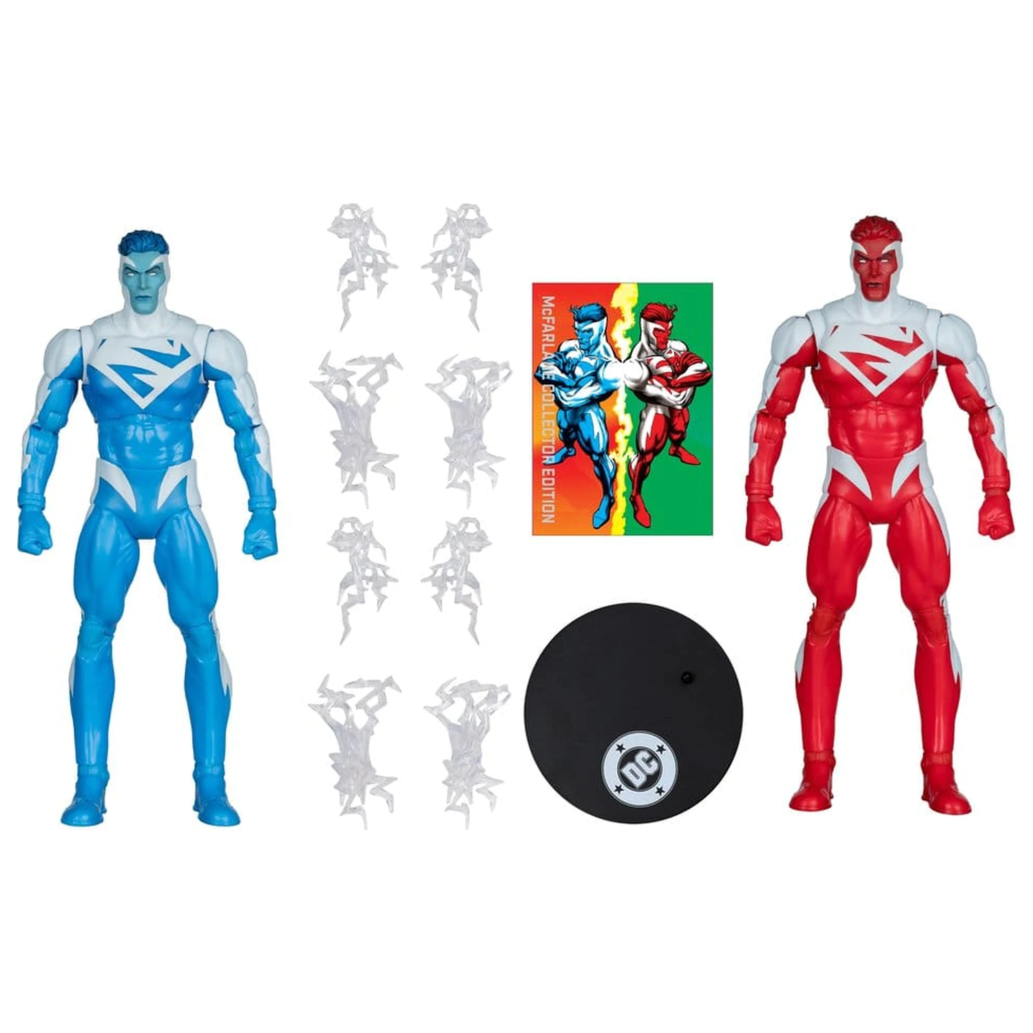 DC Multiverse Akční figurky 2-Pack Superman Blue vs. Superman Red (Gold Label) 18 cm fotografii produktu