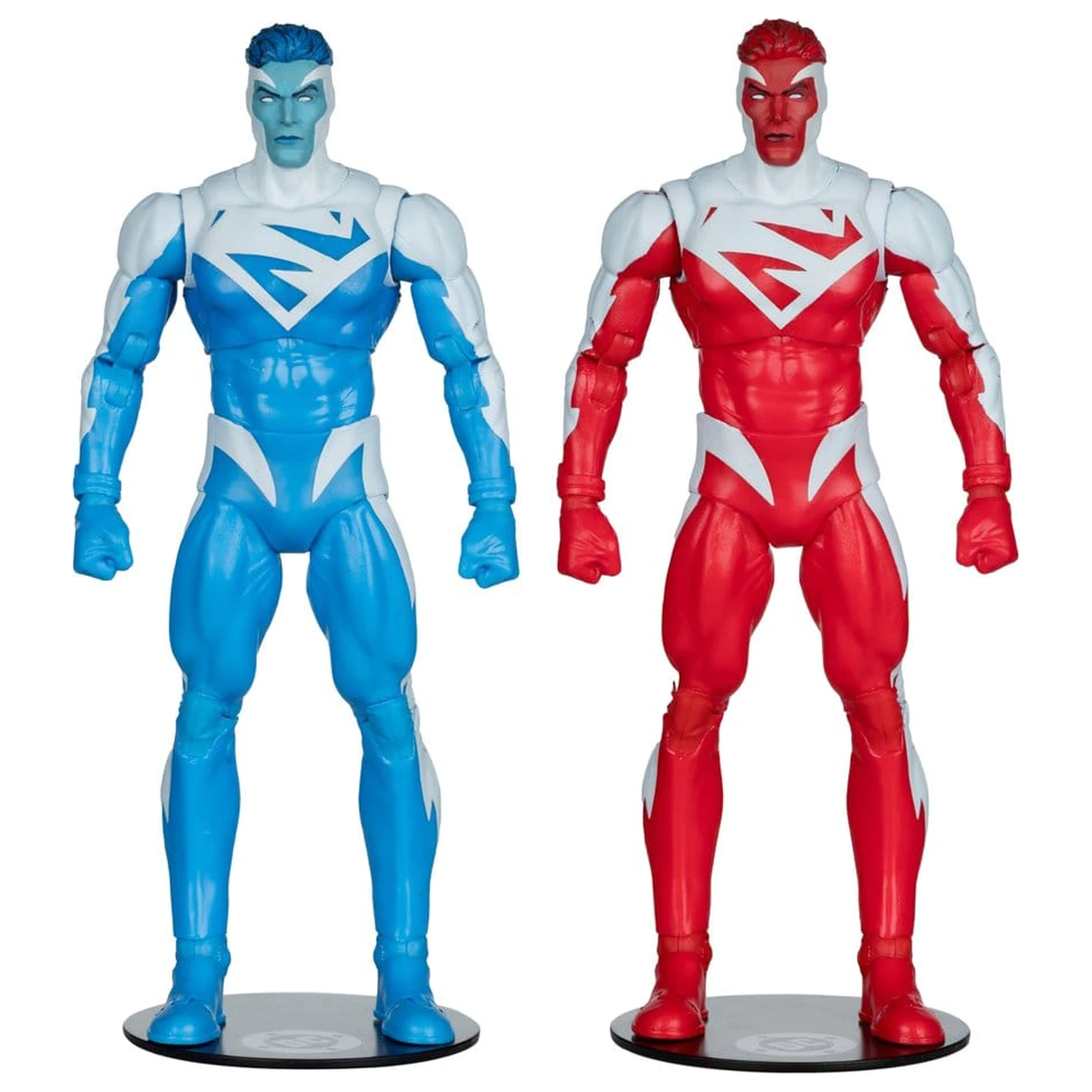 DC Multiverse Akční figurky 2-Pack Superman Blue vs. Superman Red (Gold Label) 18 cm fotografii produktu