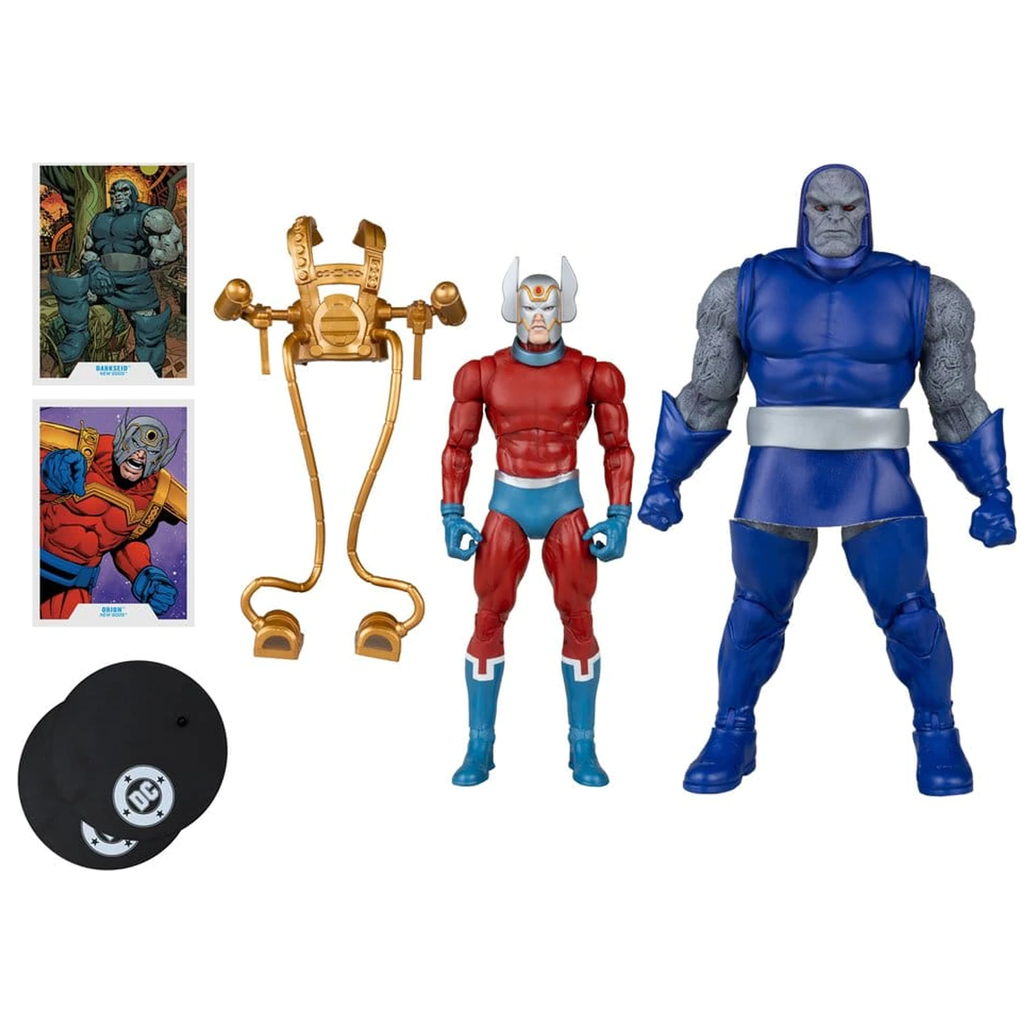 DC Multiverse akční figurky 2-balení Darkseid vs Orion (New Gods) 18 cm fotografii produktu