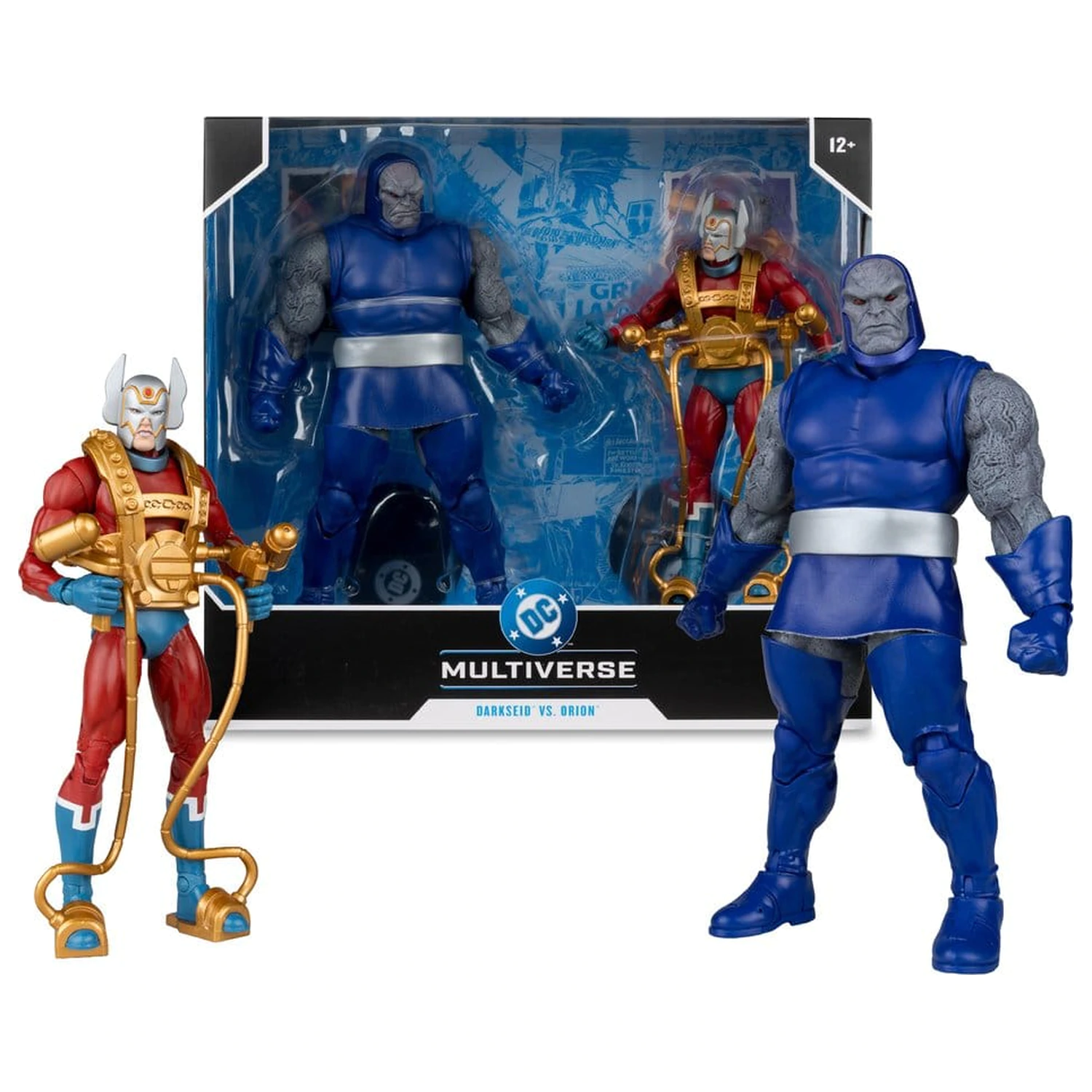 DC Multiverse akční figurky 2-balení Darkseid vs Orion (New Gods) 18 cm fotografii produktu