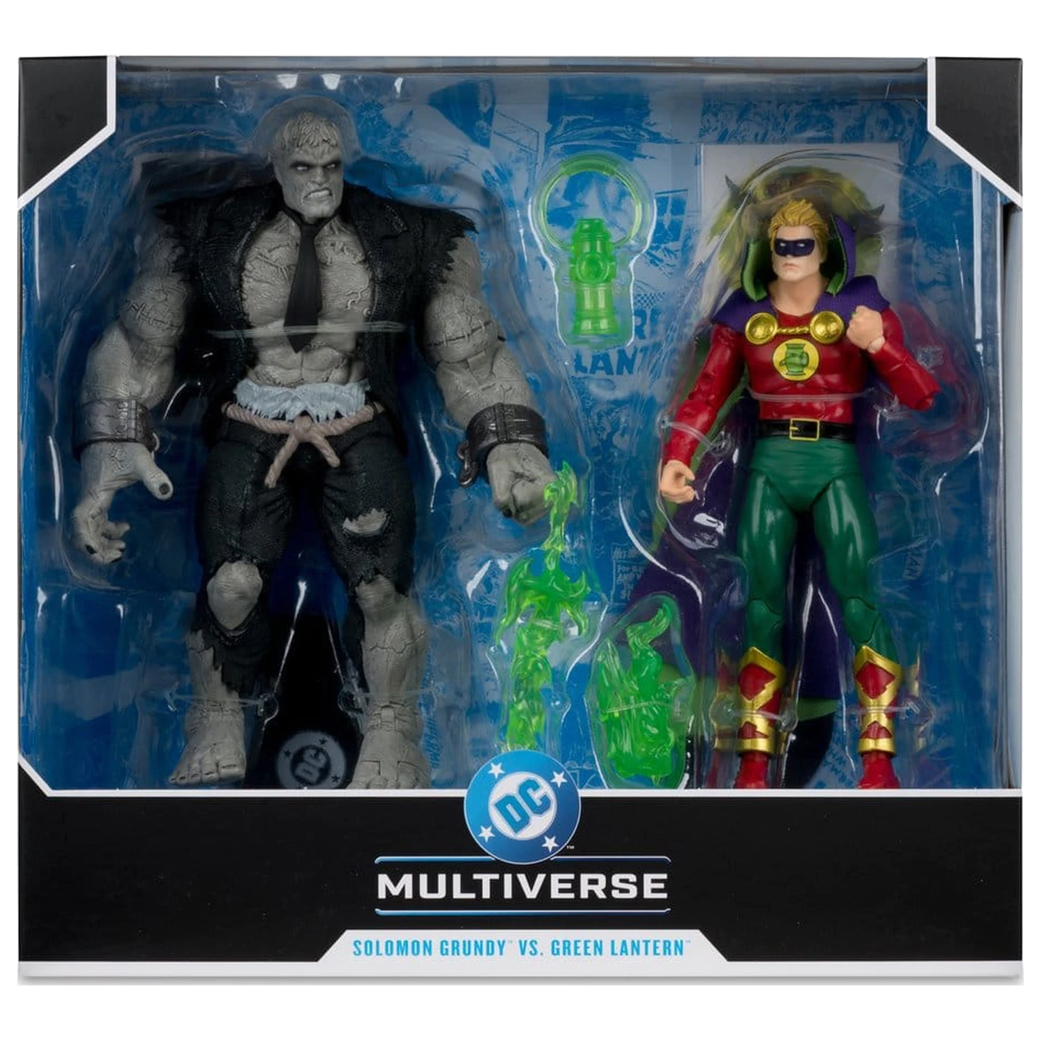 DC Multiverse Akční figurky 2-balení Solomon Grundy vs Green Lantern fotografii produktu