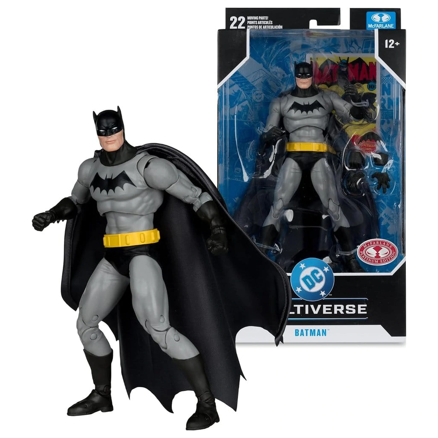 DC Multiverse Akční figurka Batman (Batman #1) 18 cm (Platinum Edition) fotografii produktu