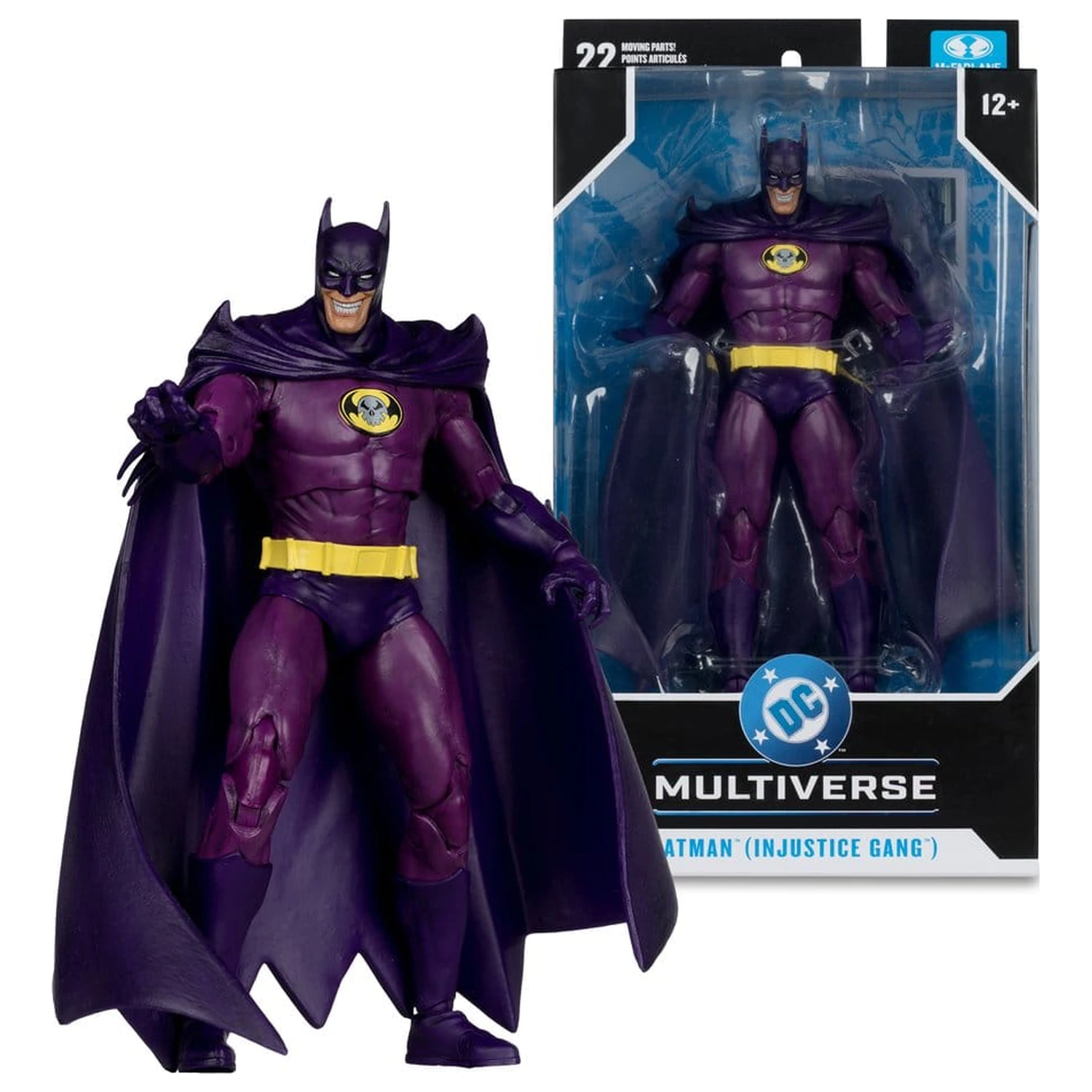 DC Multiverse Akční figurka Batman (Injustice Gang) (JLA: Rock of Ages) (Red Platinum Edtion) 18 cm fotografii produktu