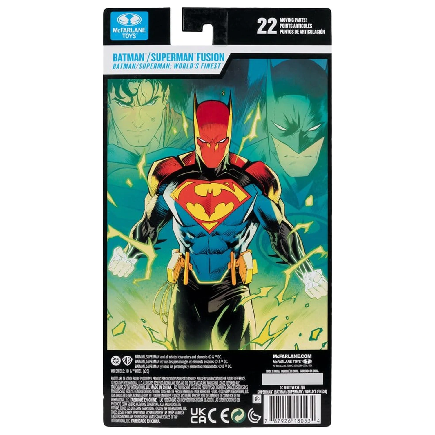 Akční figurka DC Multiverse Batman (Superman World's Finest) 18 cm fotografii produktu
