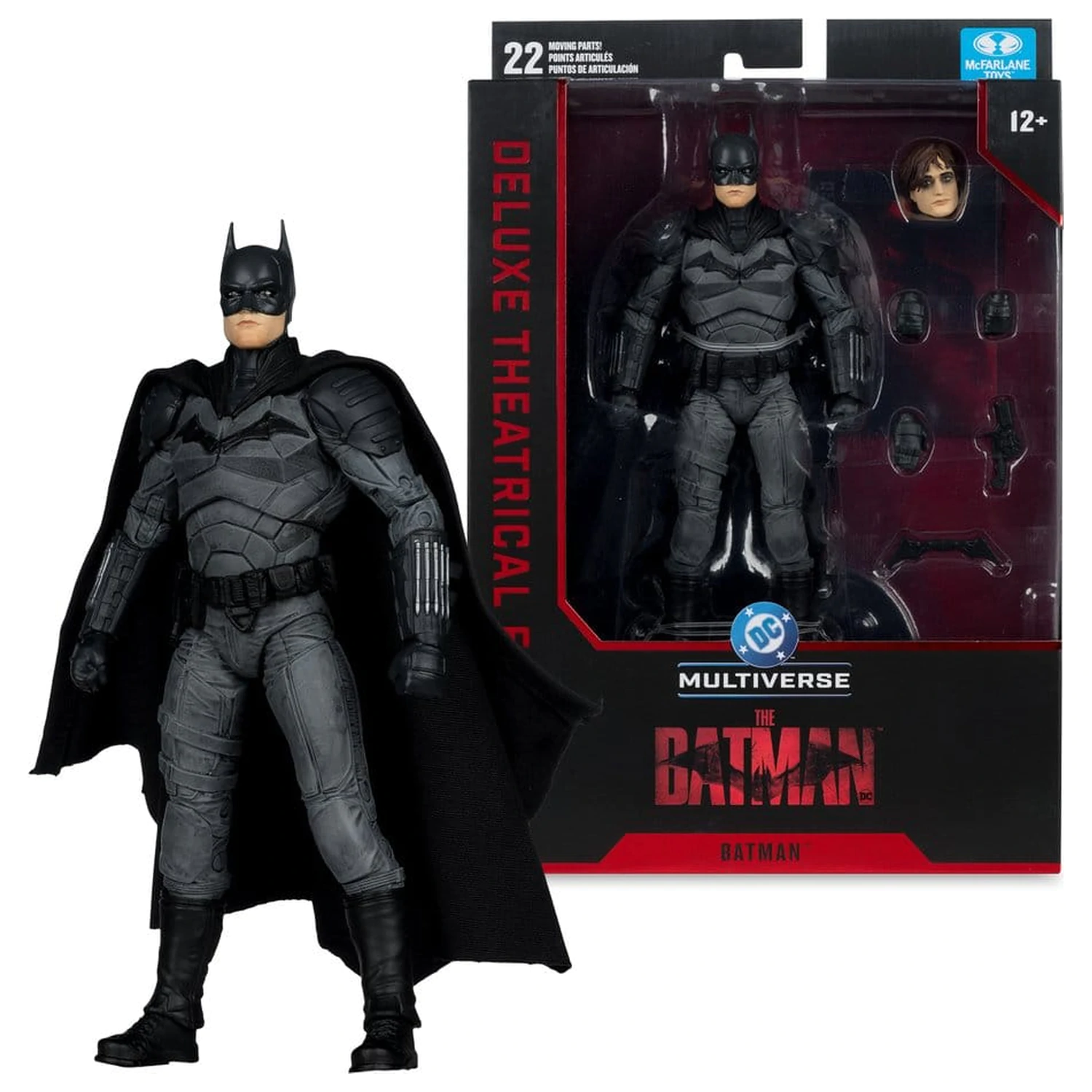 DC Multiverse Akční figurka Batman (The Batman) Deluxe Theatrical Edition 18 cm fotografii produktu
