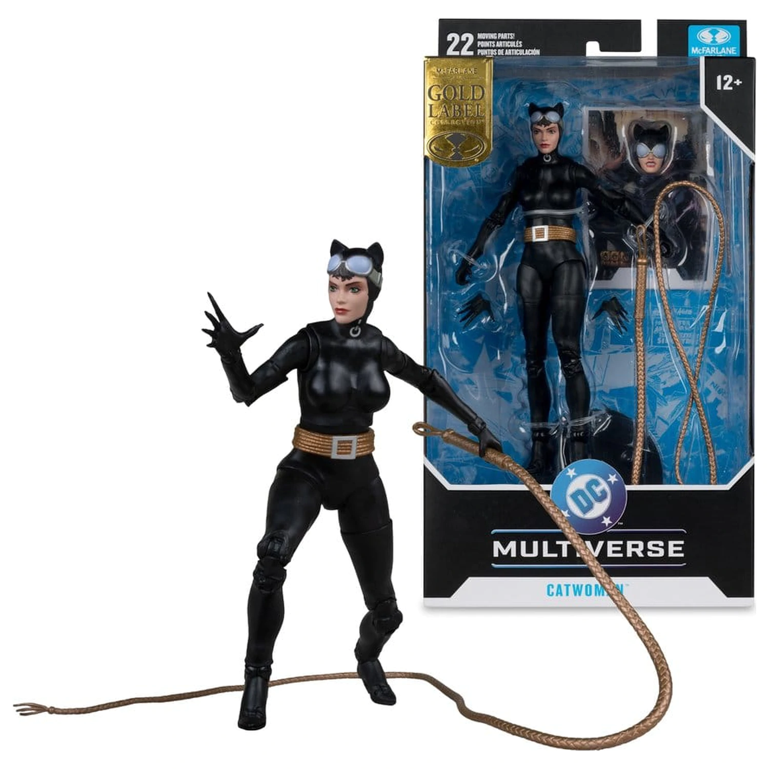 Akční figurka DC Multiverse Catwoman (Batman: Hush) (Gold Label) 17 cm fotografii produktu