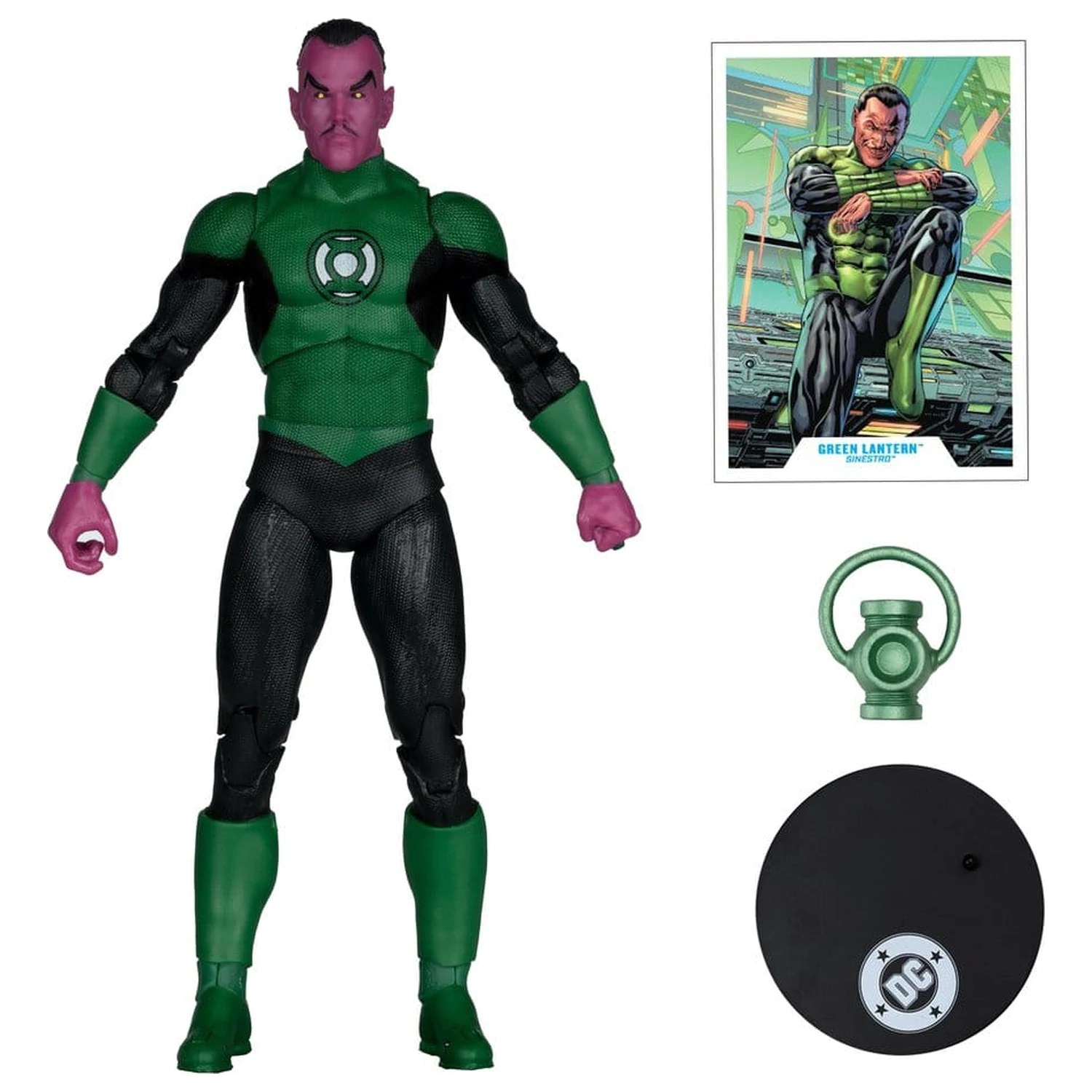DC Multiverse akční figurka Green Lantern Sinestro (Green Lantern Corps 1) 18 cm fotografii produktu