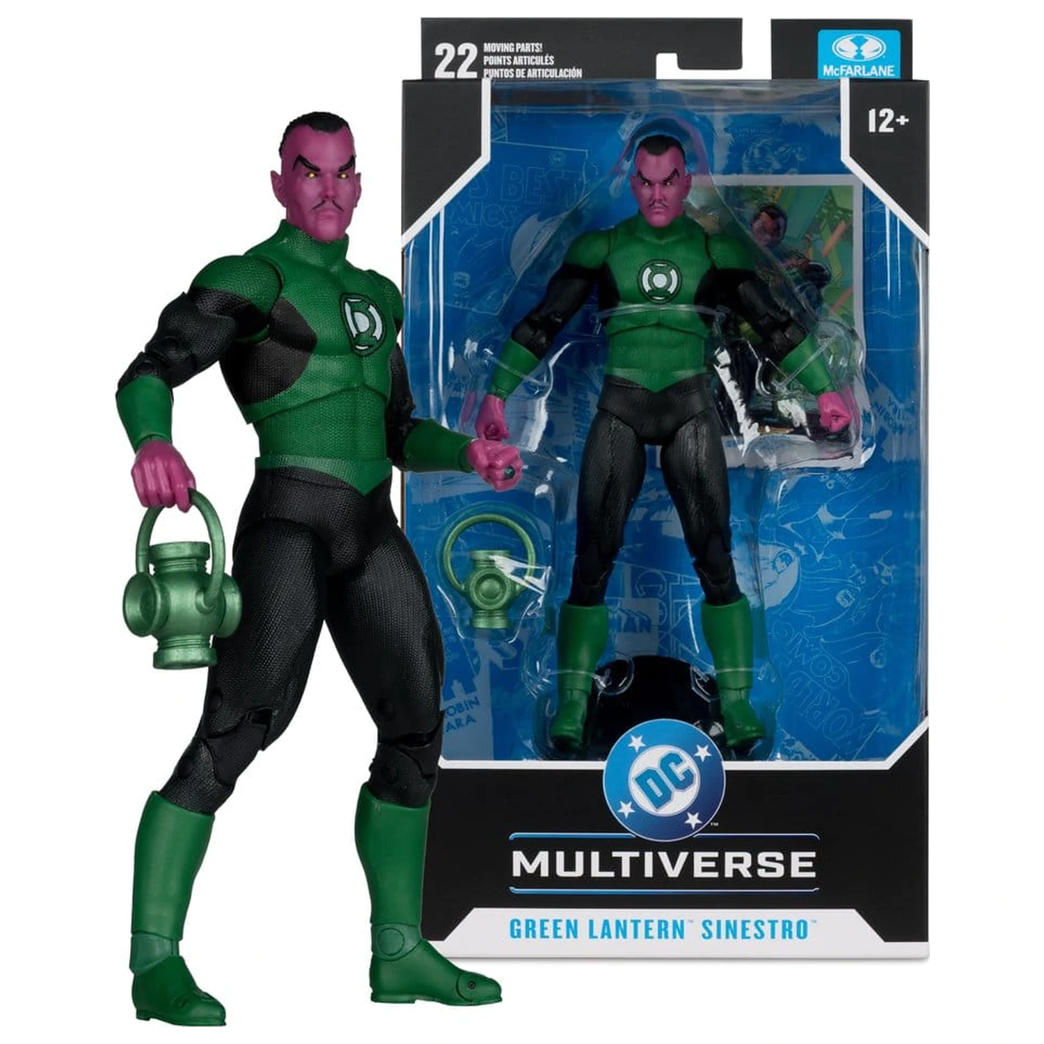DC Multiverse akční figurka Green Lantern Sinestro (Green Lantern Corps 1) 18 cm fotografii produktu