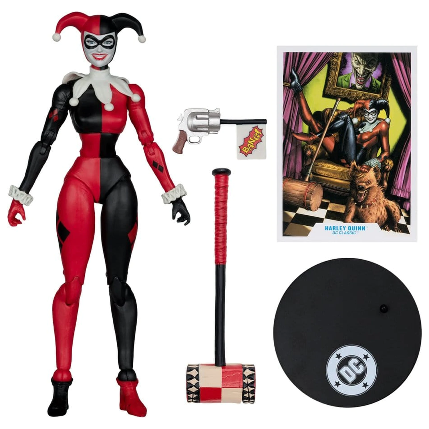 DC Multiverse Akční figurka Harley Quinn (DC Classic) (Gold Label) 18 cm fotografii produktu