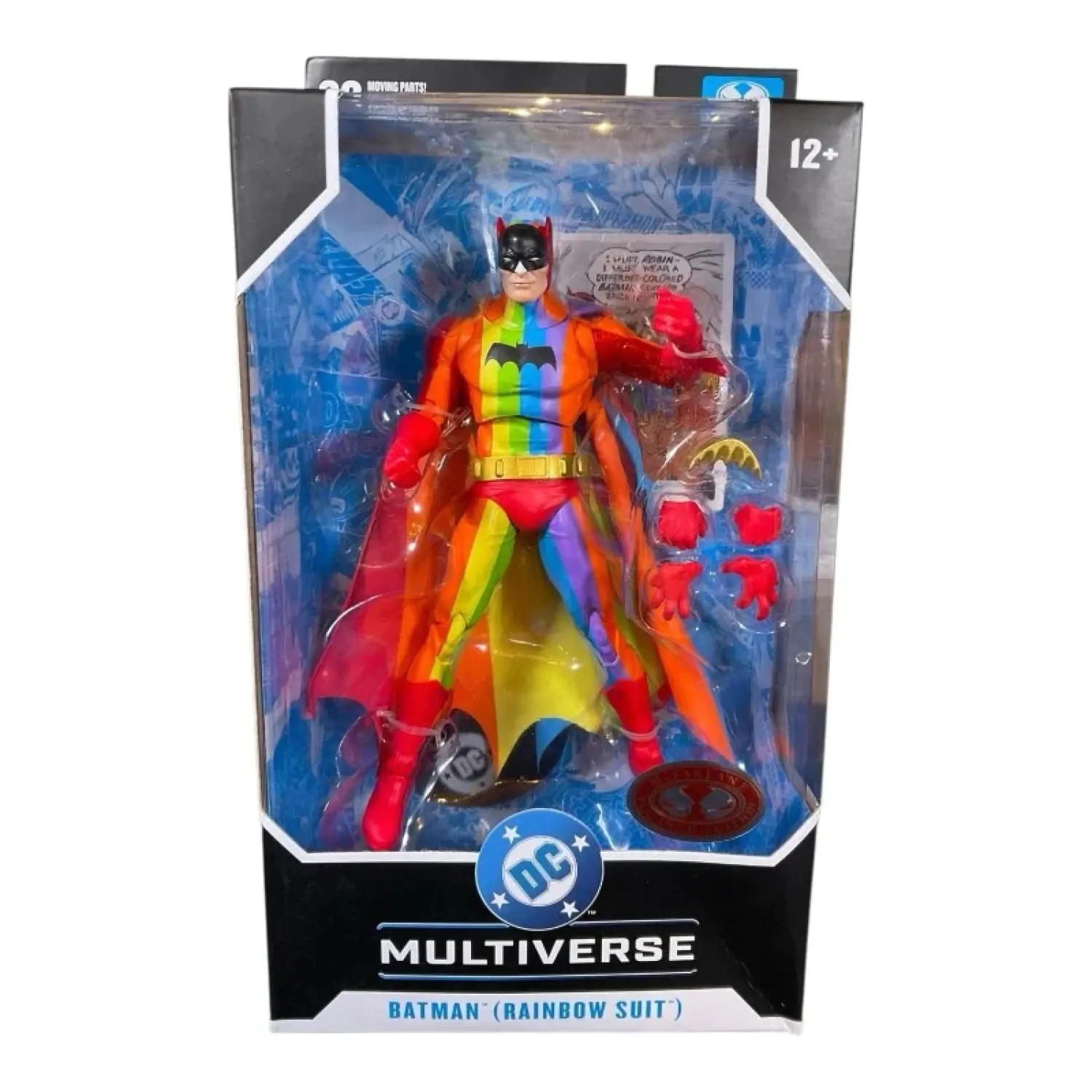 DC Multiverse akční figurka Rainbow Batman (CHASE) 18 cm fotografii produktu