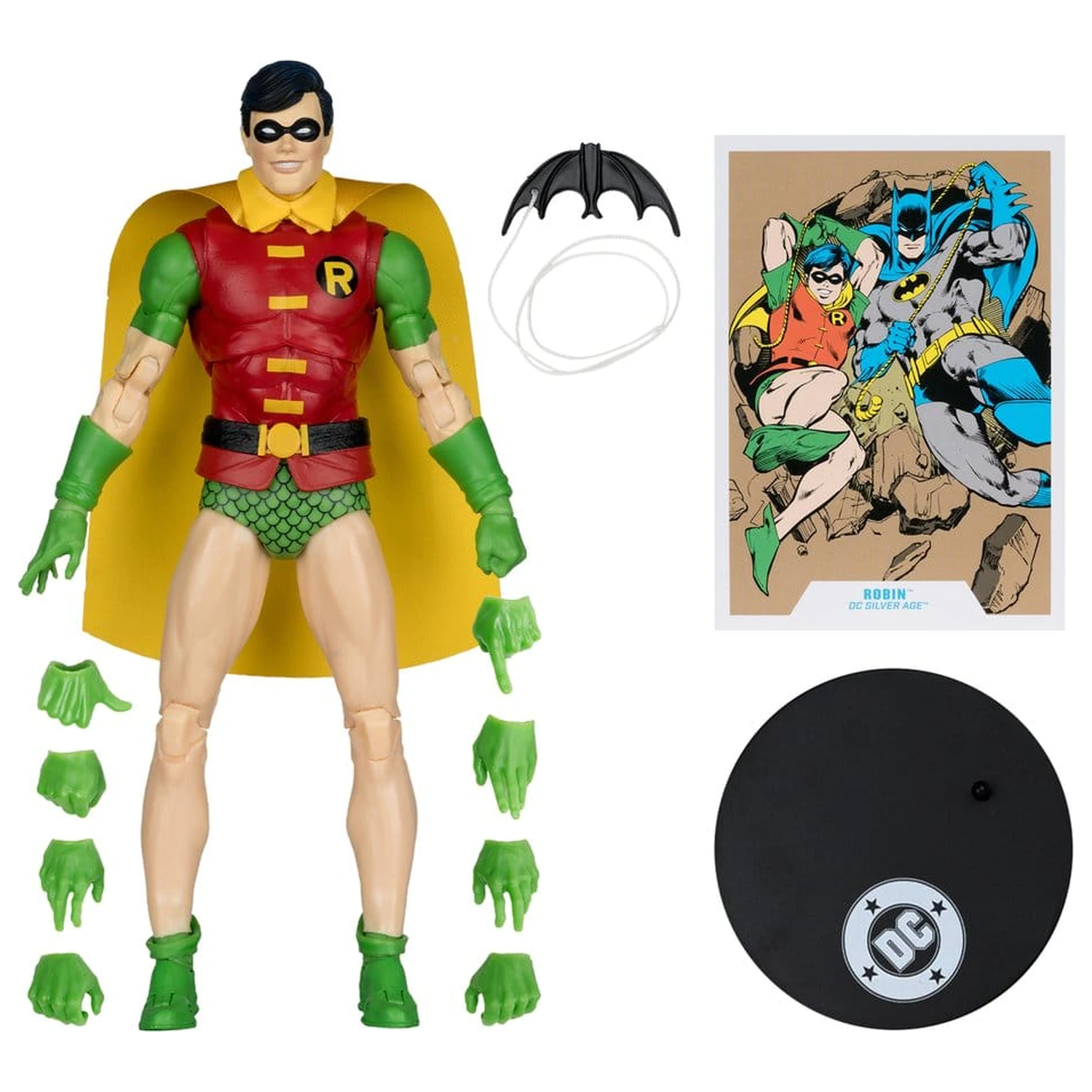DC Multiverse Akční figurka Robin (Silver Age) (Gold Label) 17 cm fotografii produktu