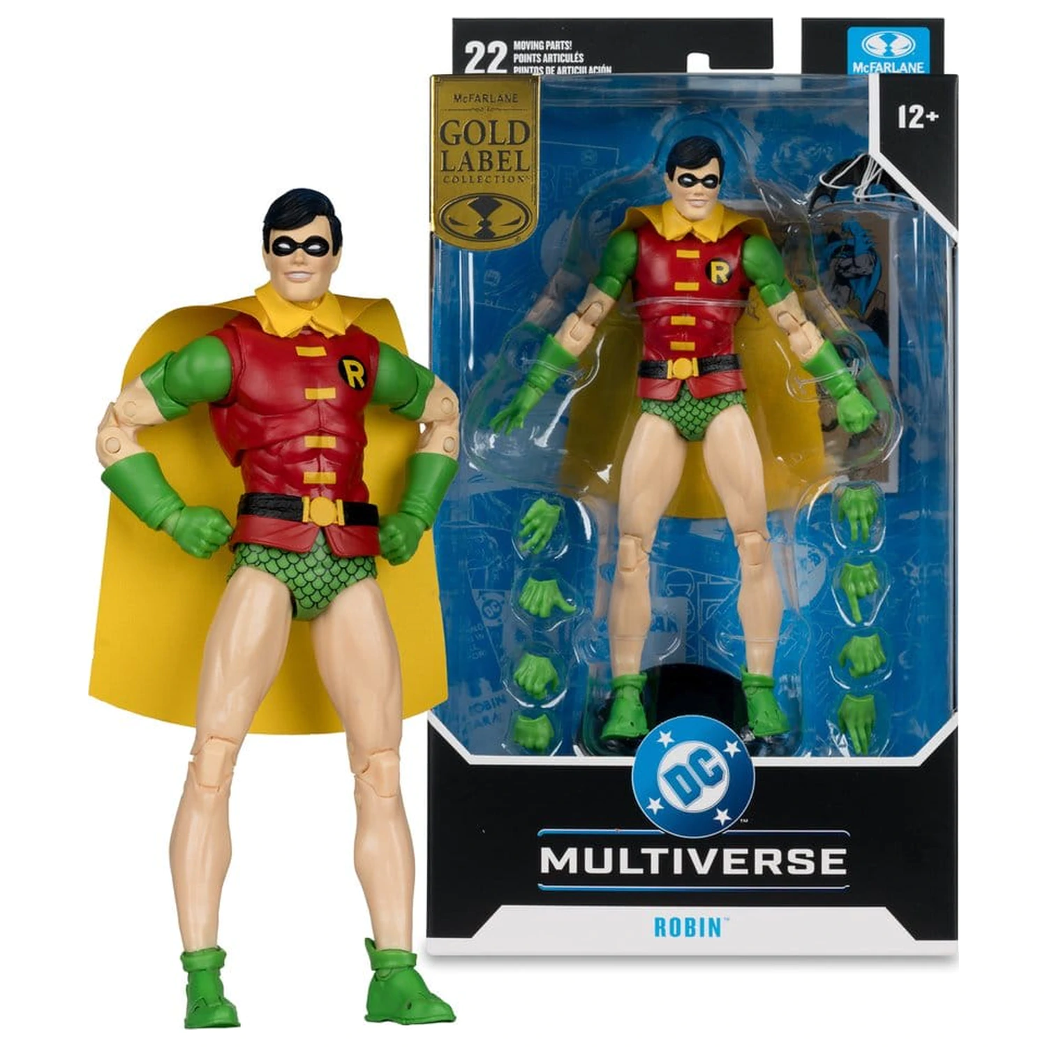DC Multiverse Akční figurka Robin (Silver Age) (Gold Label) 17 cm fotografii produktu
