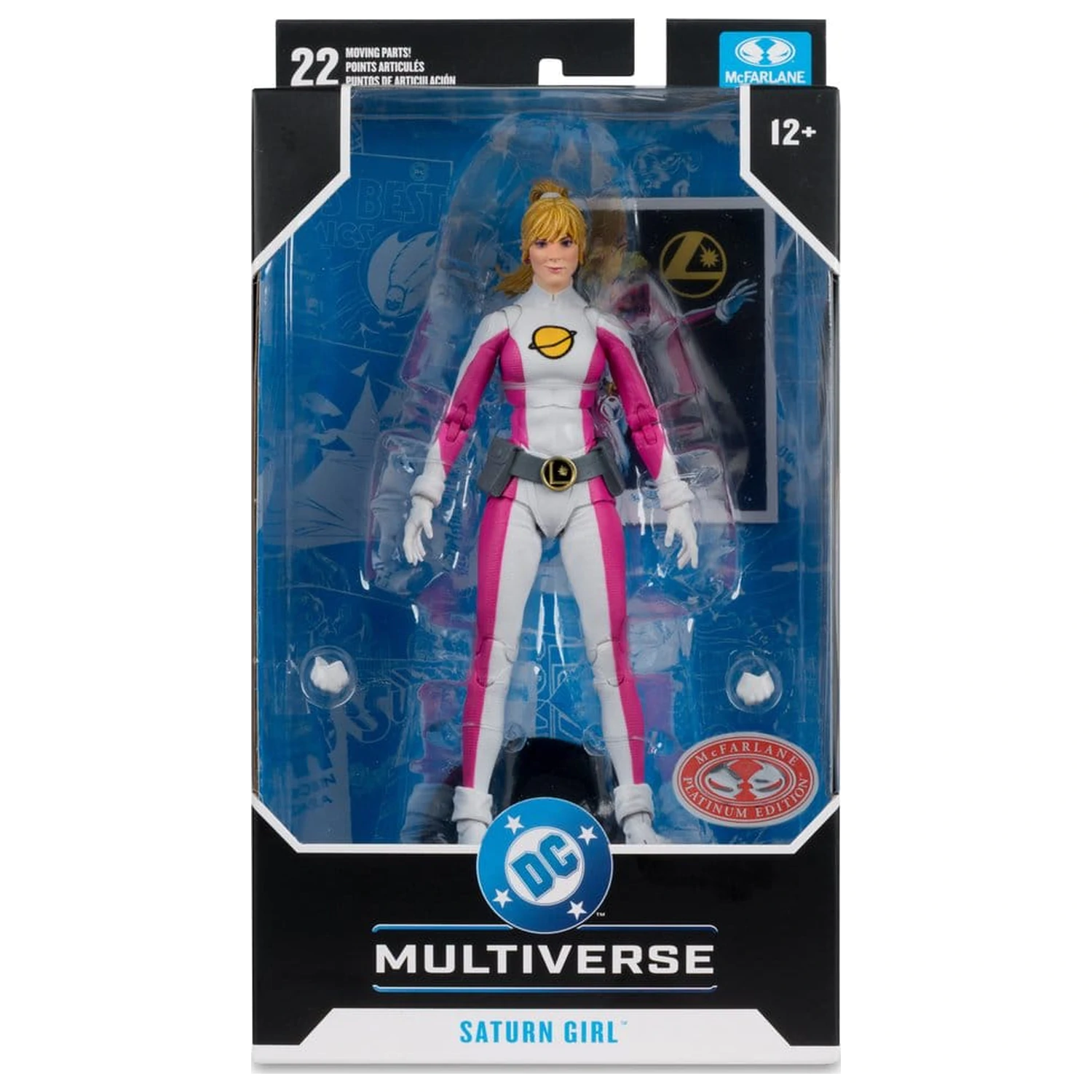 Akční figurka DC Multiverse Saturn Girl (DC Classic) (Red Platinum Edition) 18 cm fotografii produktu