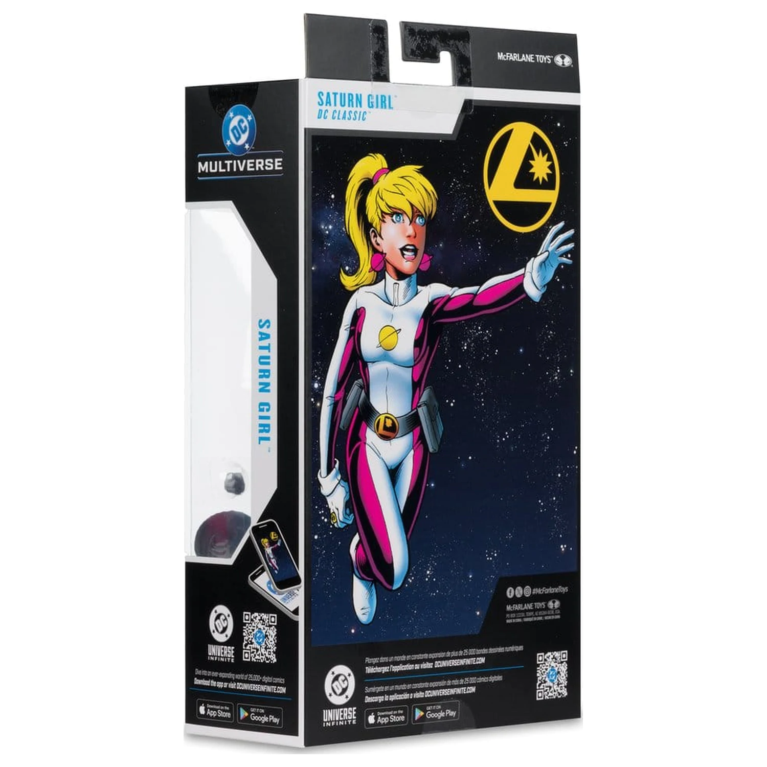Akční figurka DC Multiverse Saturn Girl (DC Classic) (Red Platinum Edition) 18 cm fotografii produktu