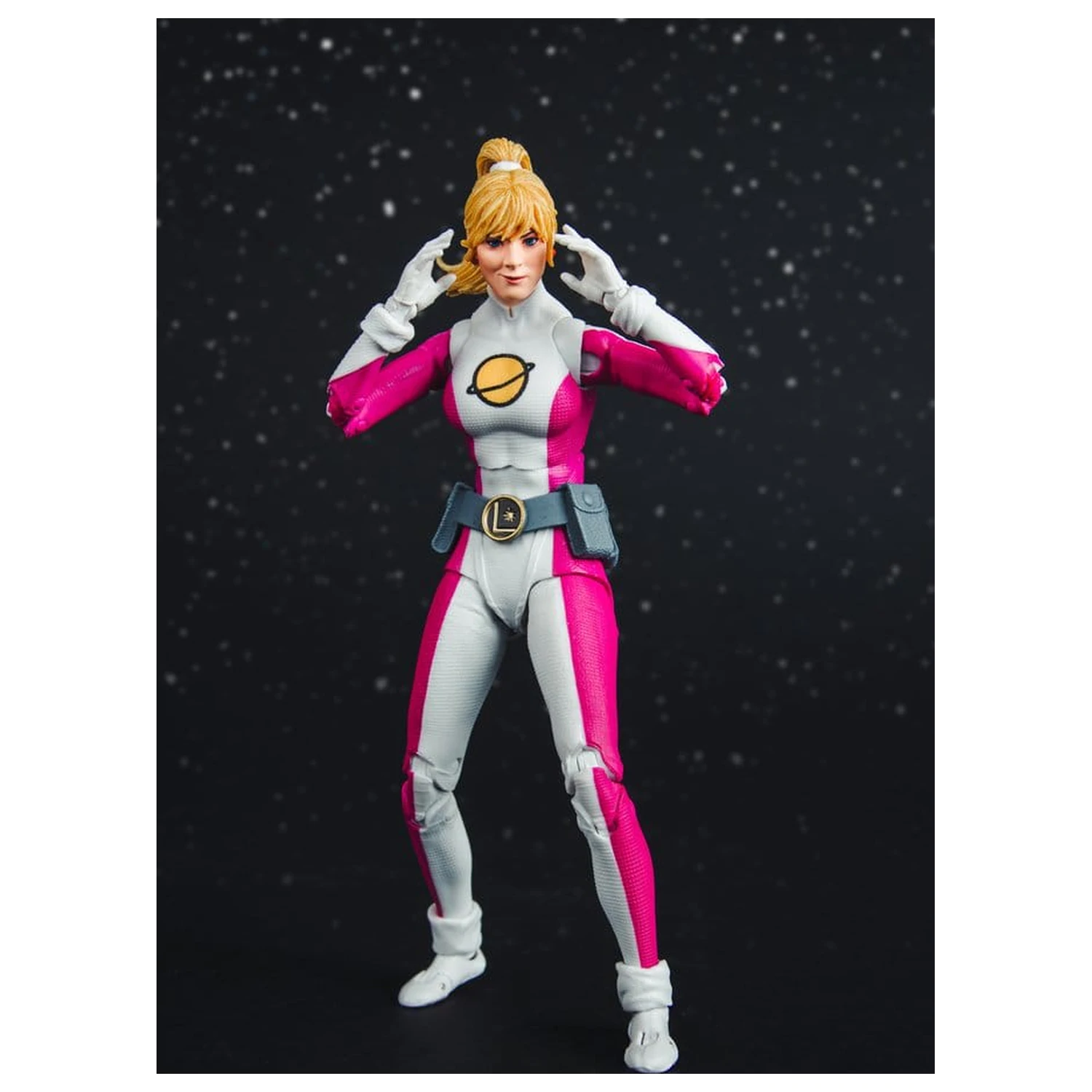 Akční figurka DC Multiverse Saturn Girl (DC Classic) (Red Platinum Edition) 18 cm fotografii produktu
